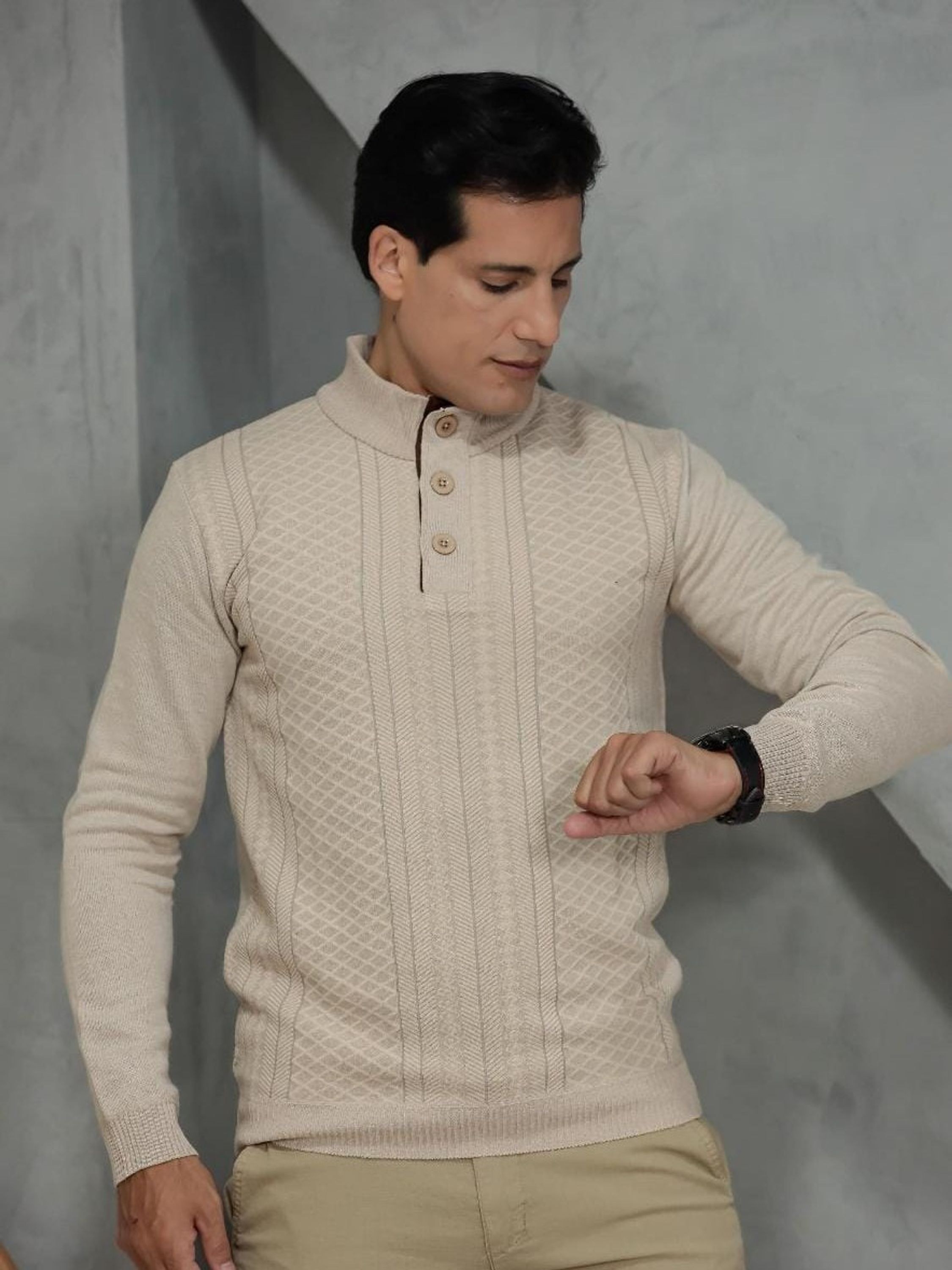 Suéter jacquard REF:502061