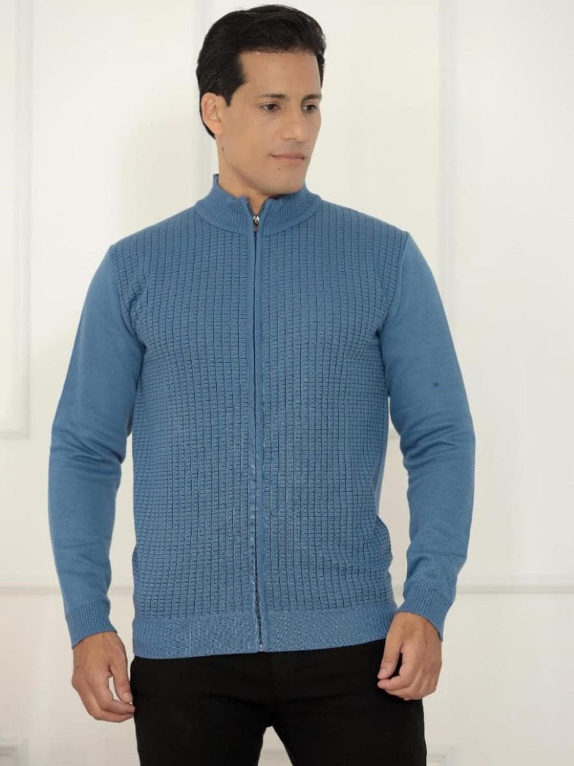 Suéter de zíper inteiro REF:502059
