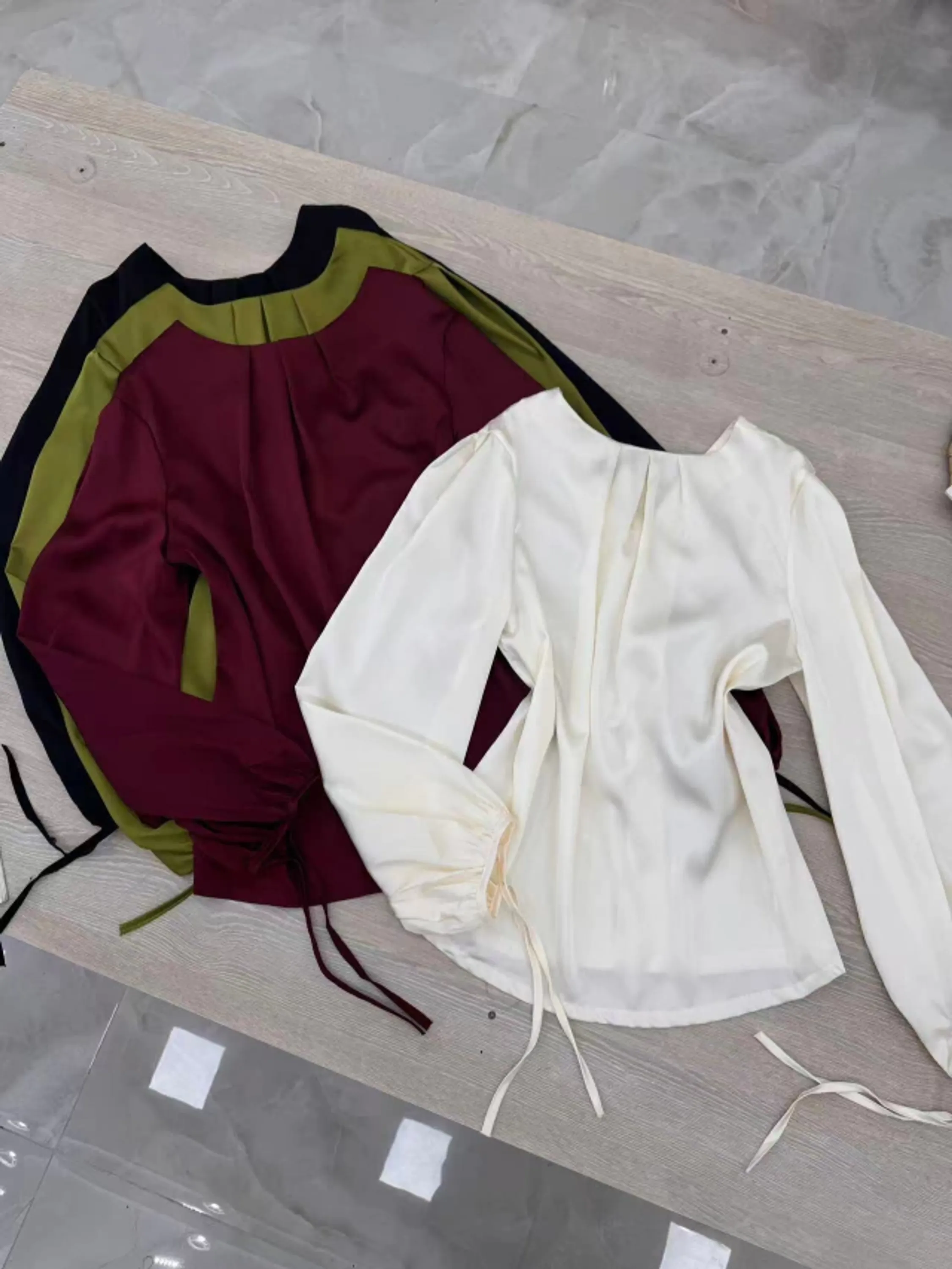 blusa cetim #m1499