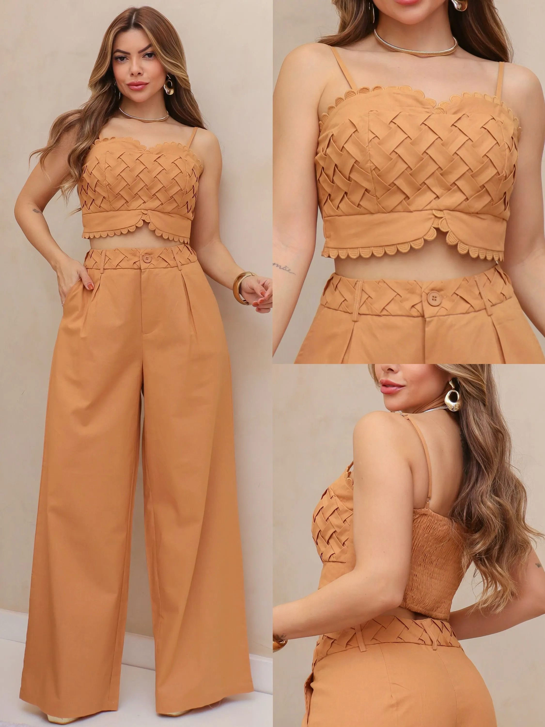 Conjunto de linho  LE1009