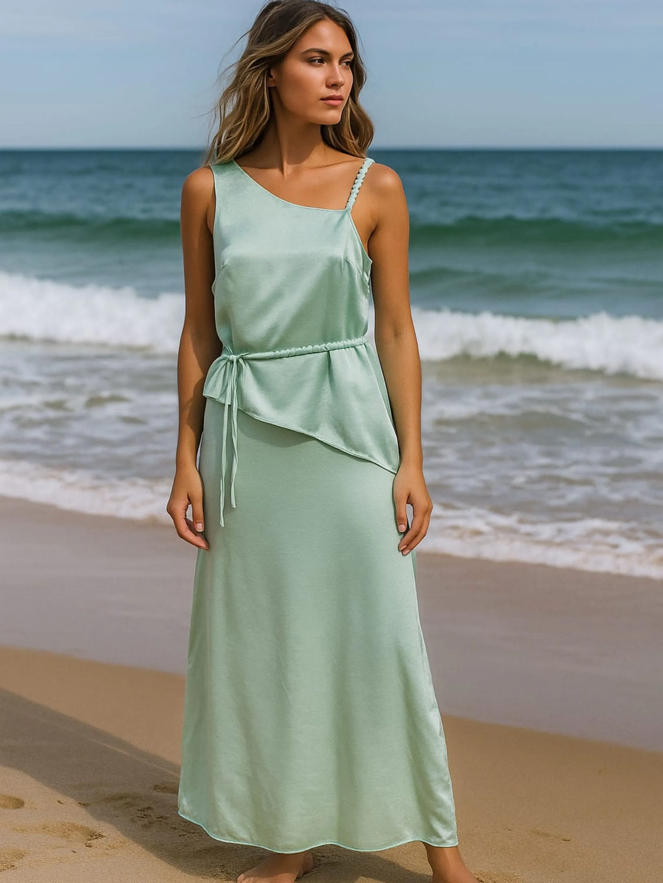conjunto de cetim LE1020