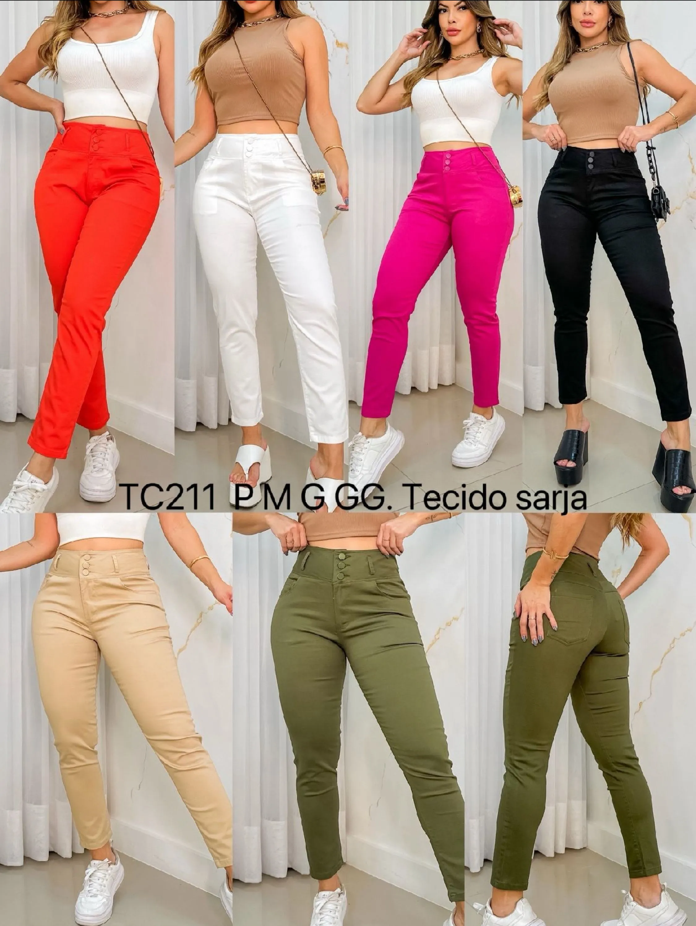 Calça sarja  TC211