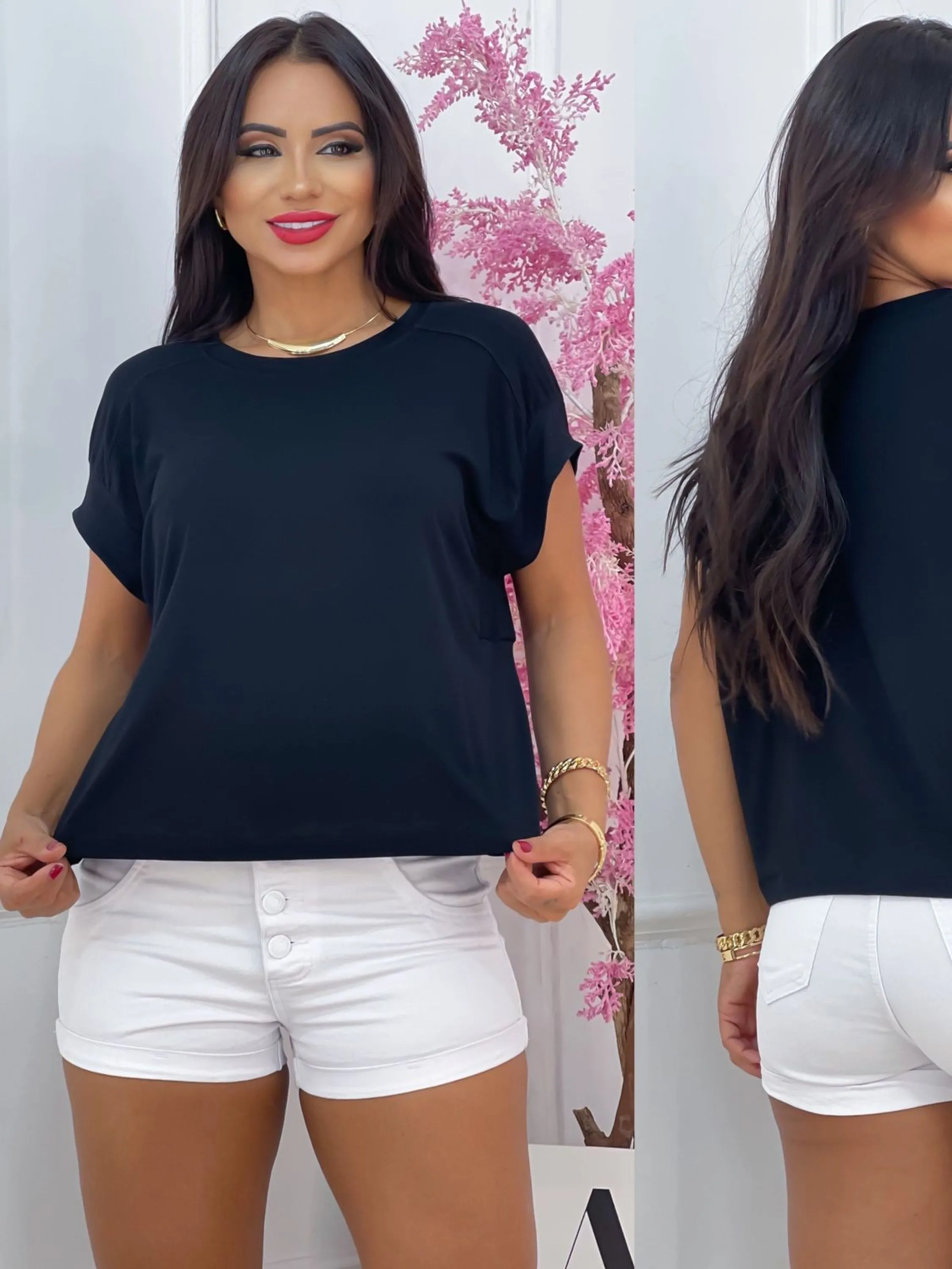 Blusa despojada 
VISCOLYCRA