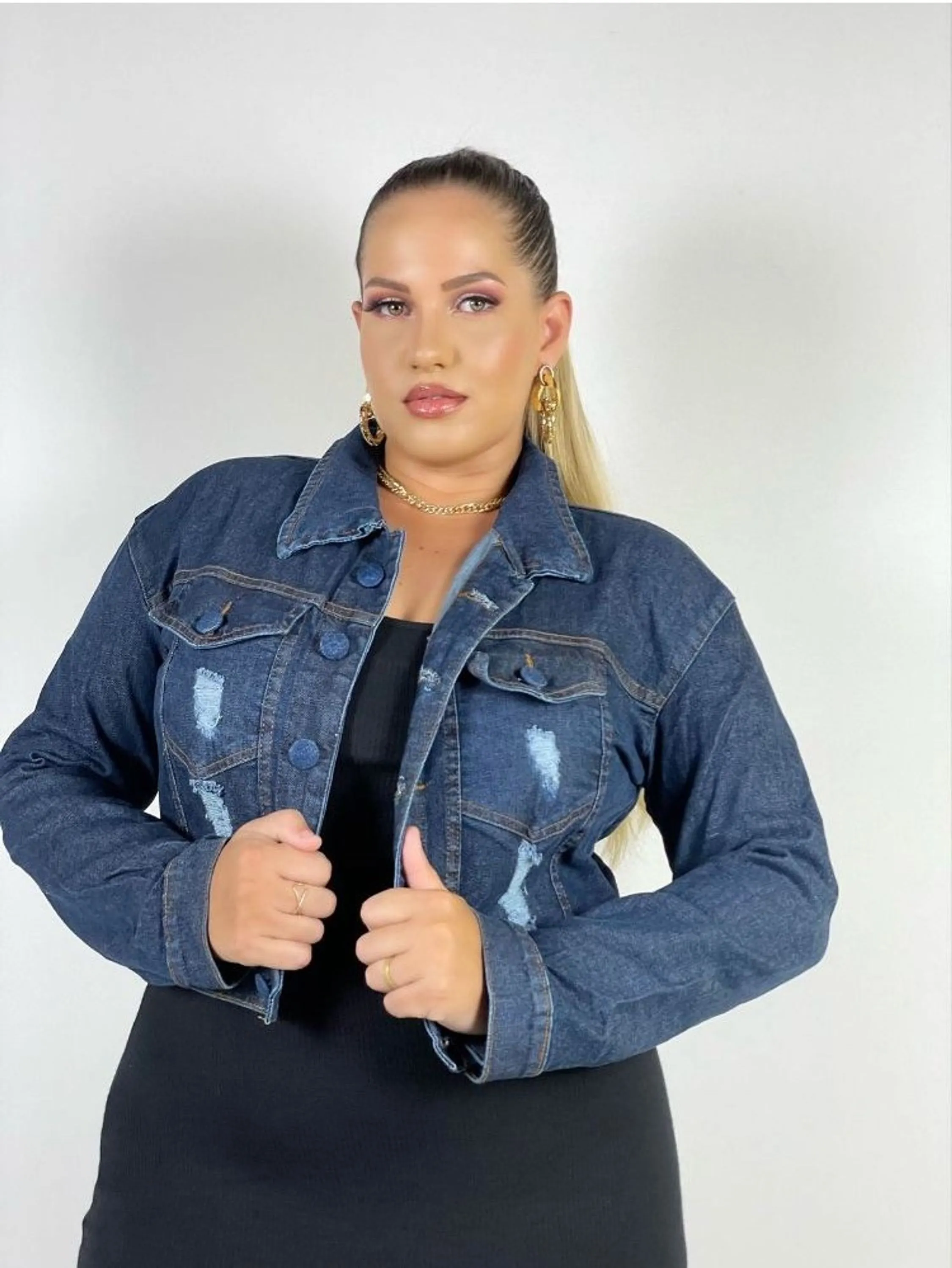 Jaqueta PLUS SIZE