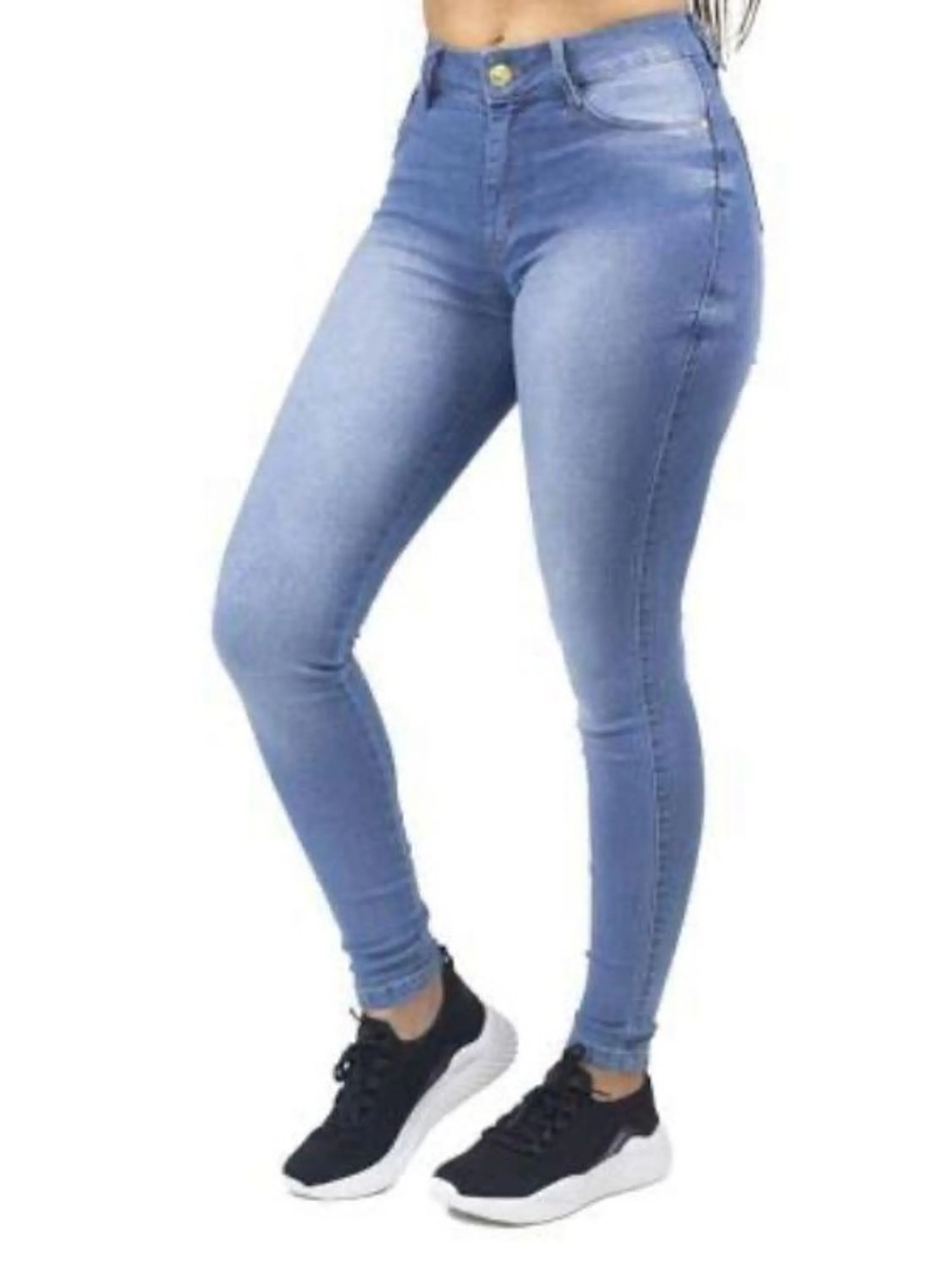 Calça jeans com Lycra