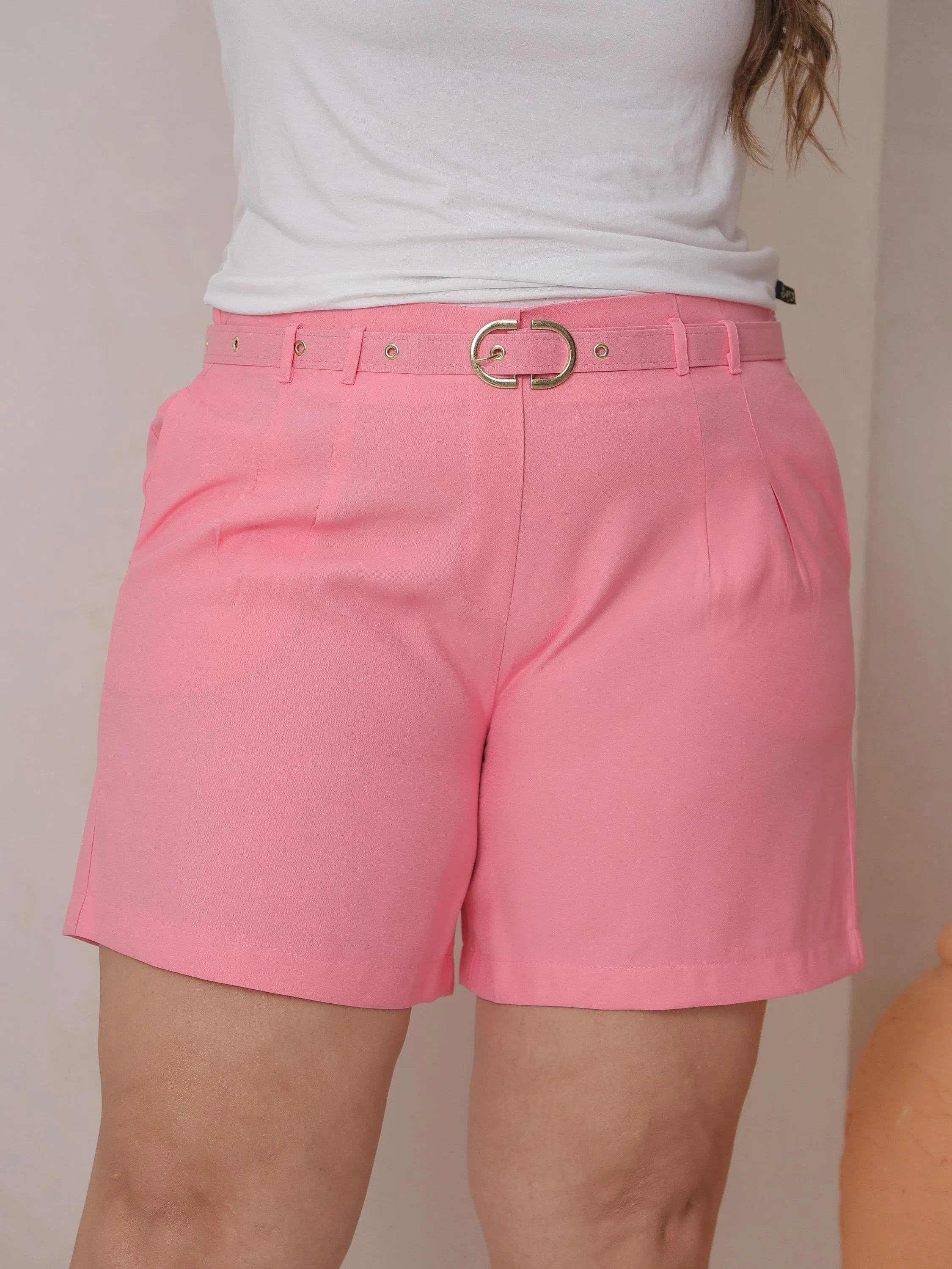 Shorts Plus Size Alfaiataria ⭐