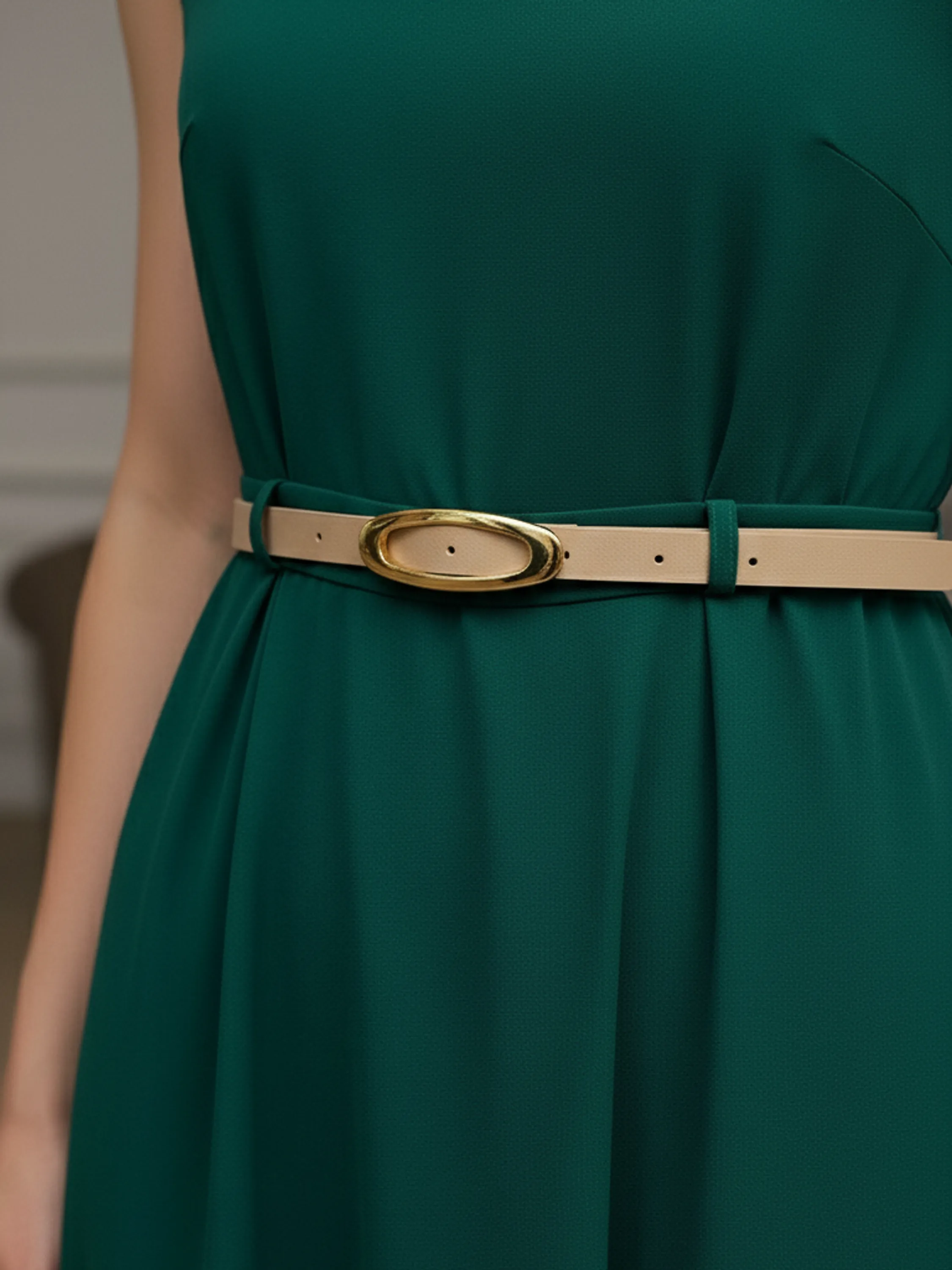 Cinto Feminino Fivela Oval Vazada ⭐