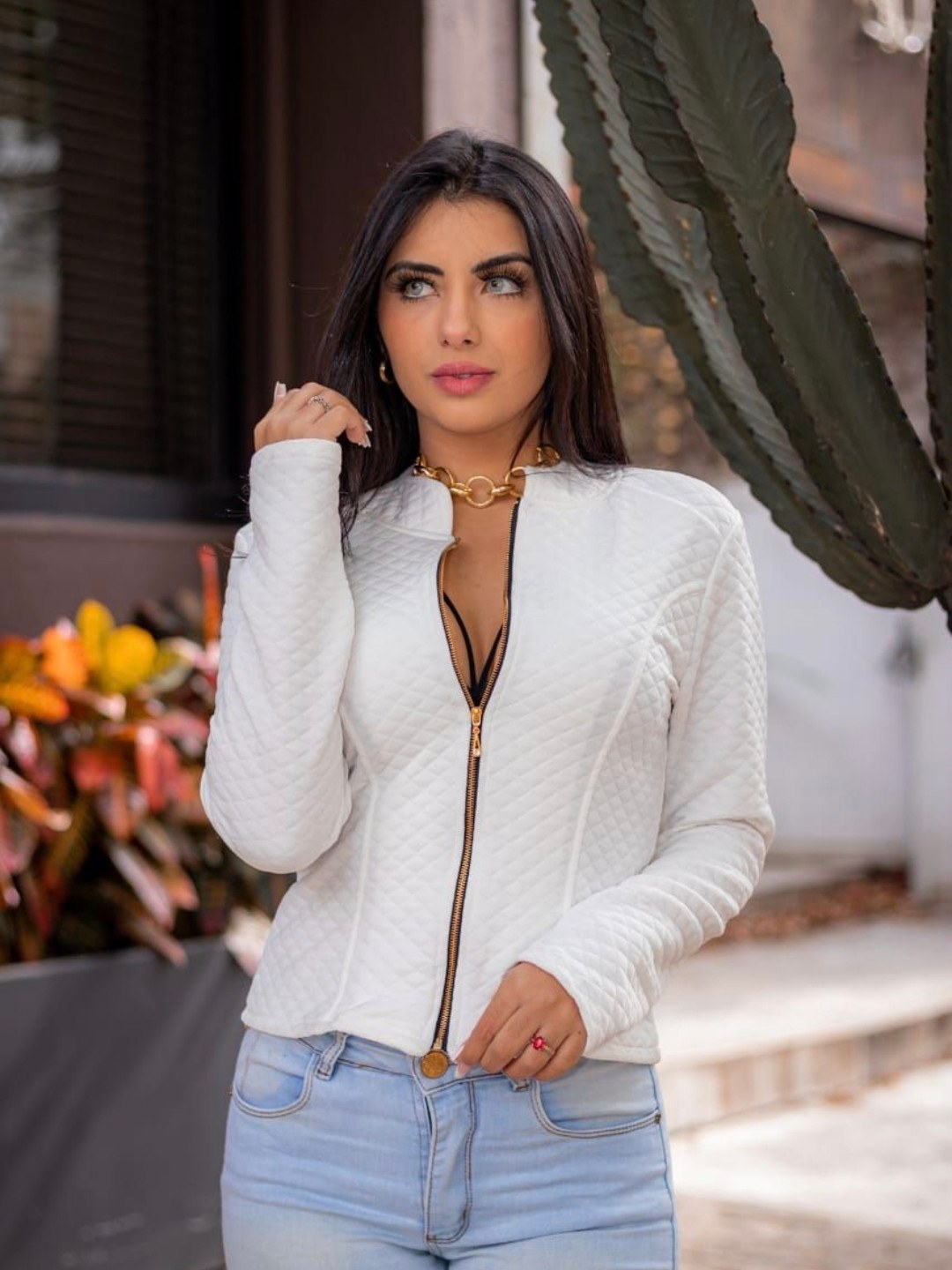Casaco Jaqueta Bomber Feminino Matelassê
