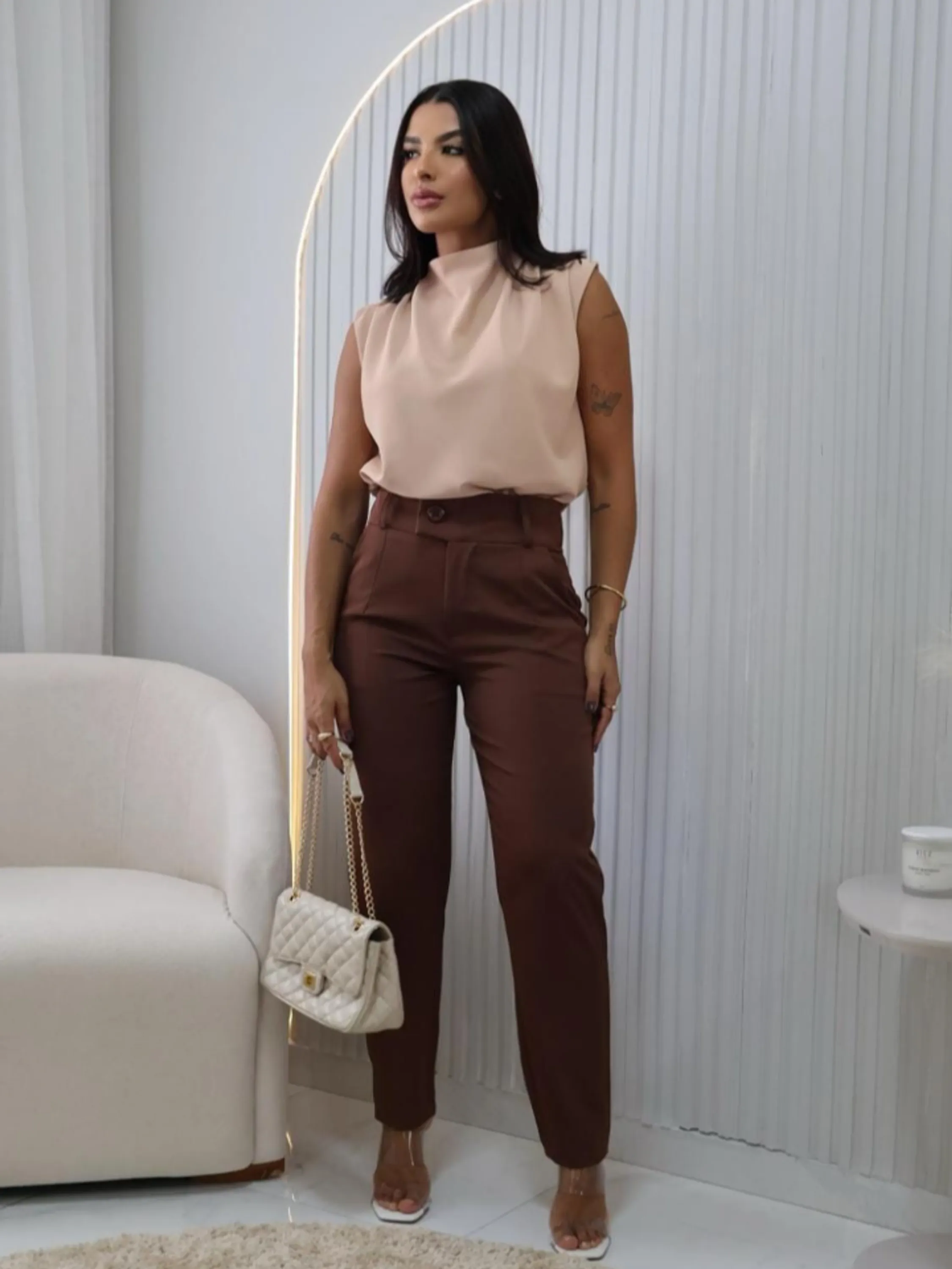 Calça Feminina Social Alfaiataria ⭐