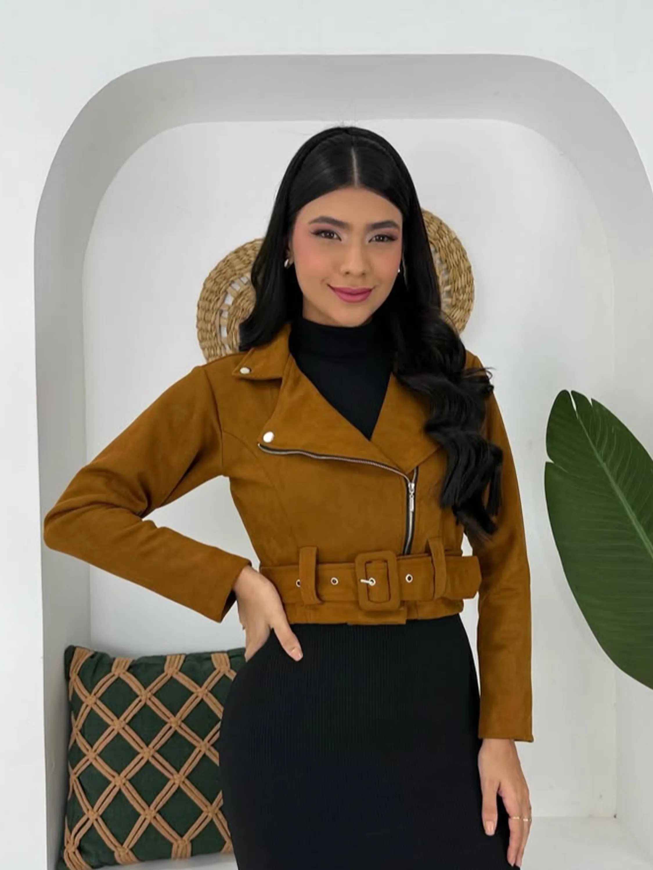 Jaqueta Feminina em Suede ⭐