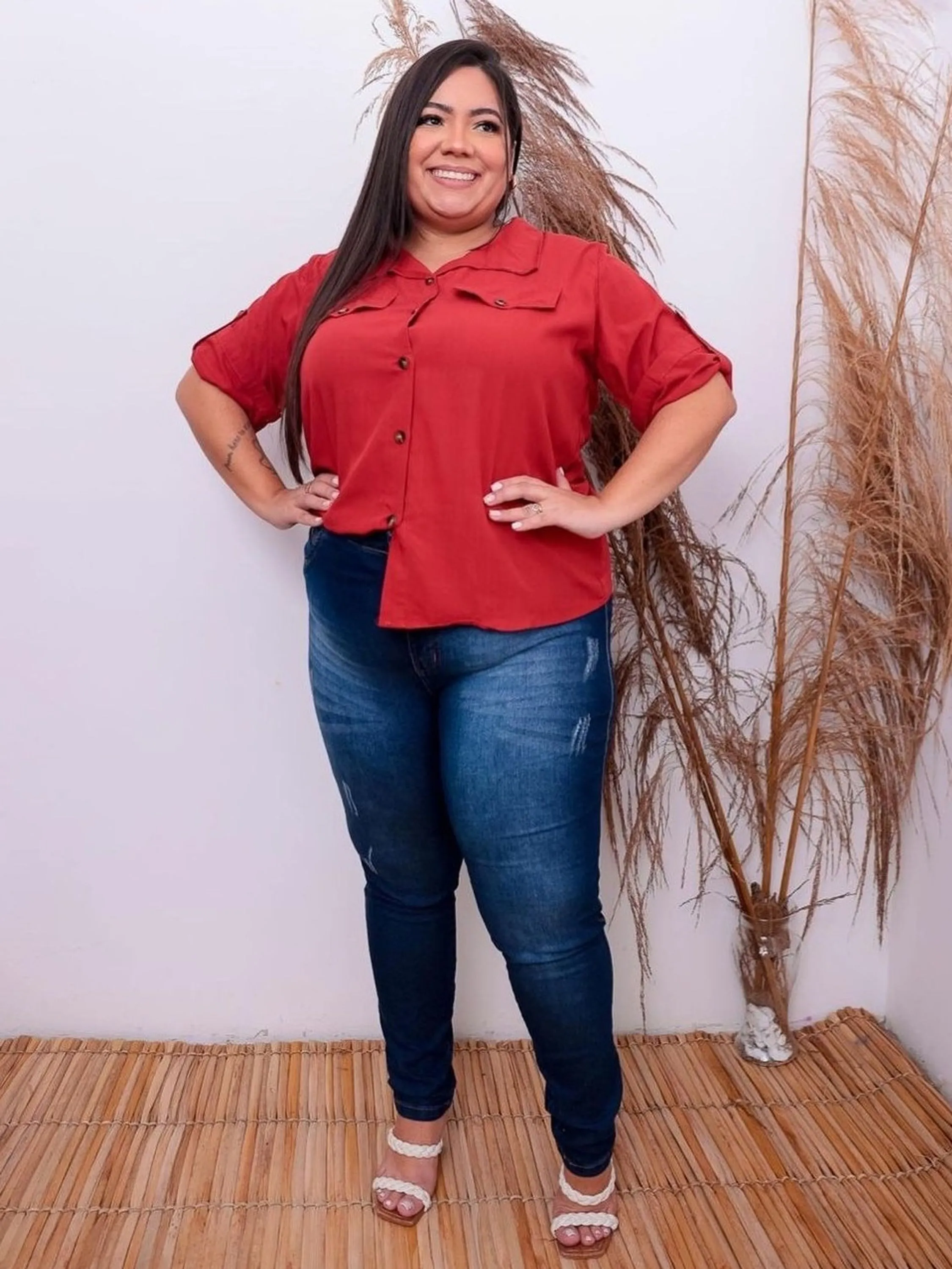 Blusa Básica Plus Size ✨