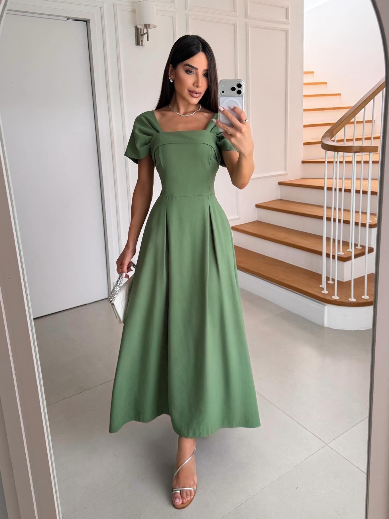 Vestido Longo Feminino Moda Evangélica ⭐