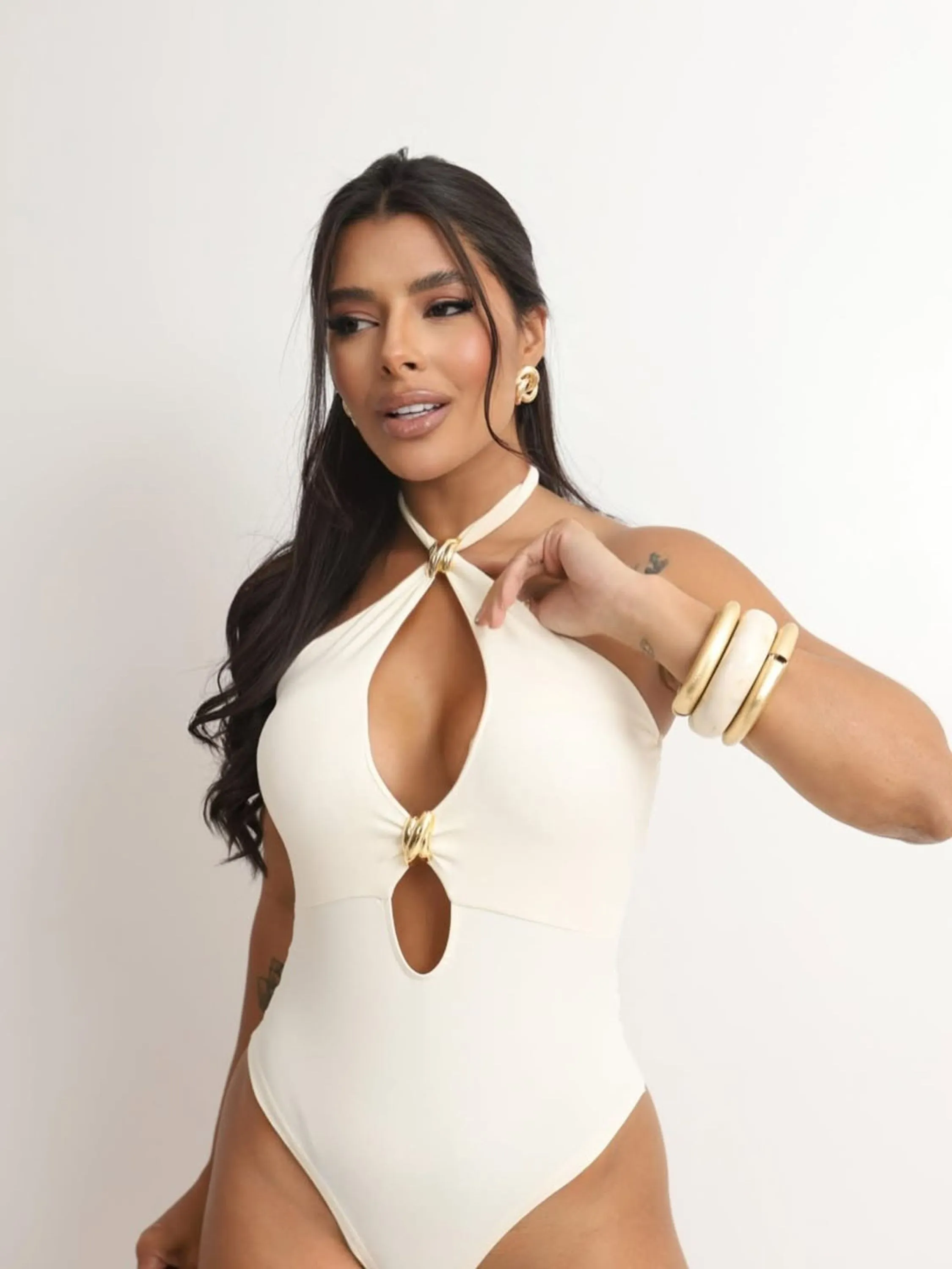 Body Feminino Decote Cruzado ⭐