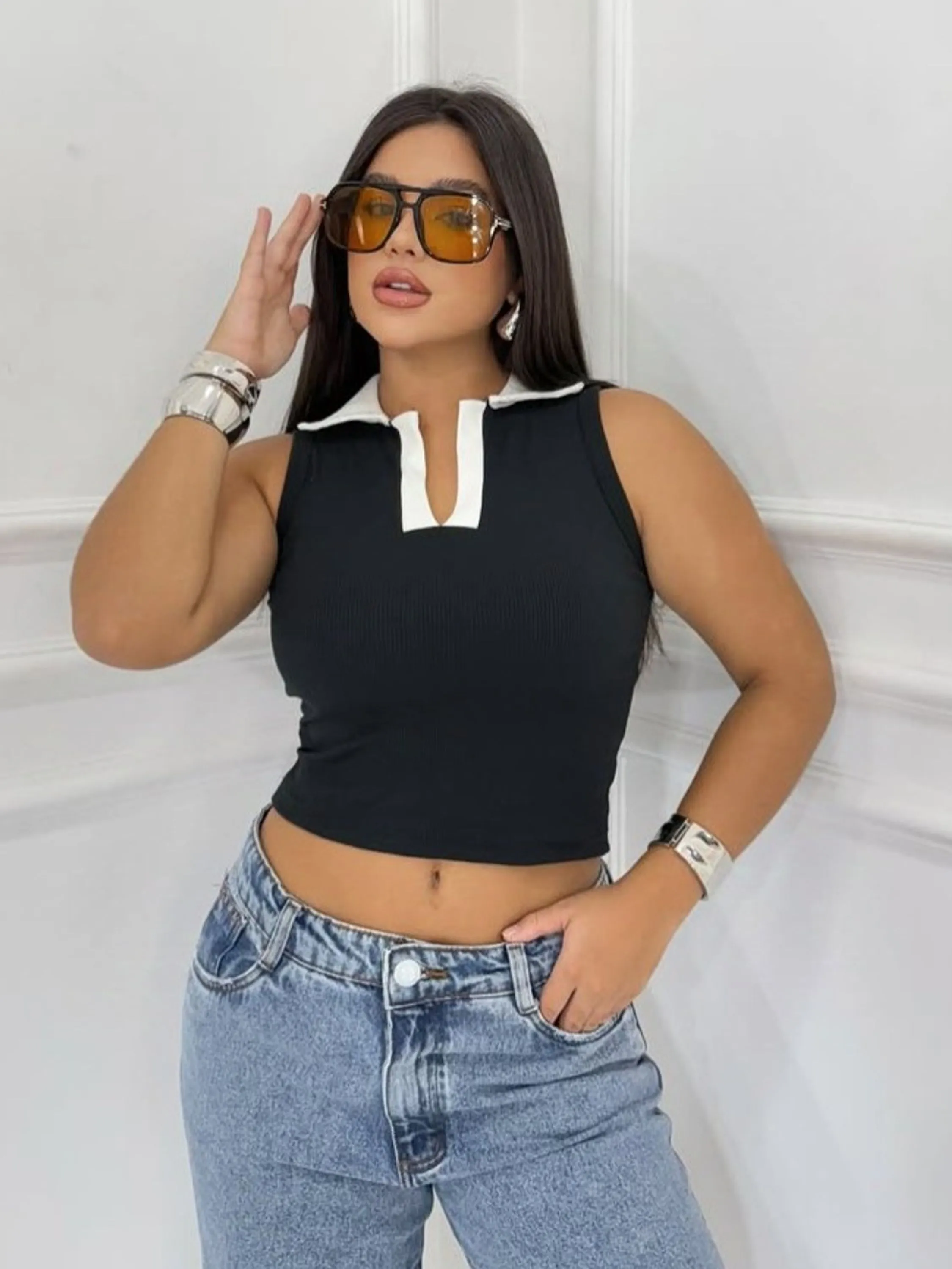 Blusa Cropped/Verão ⭐