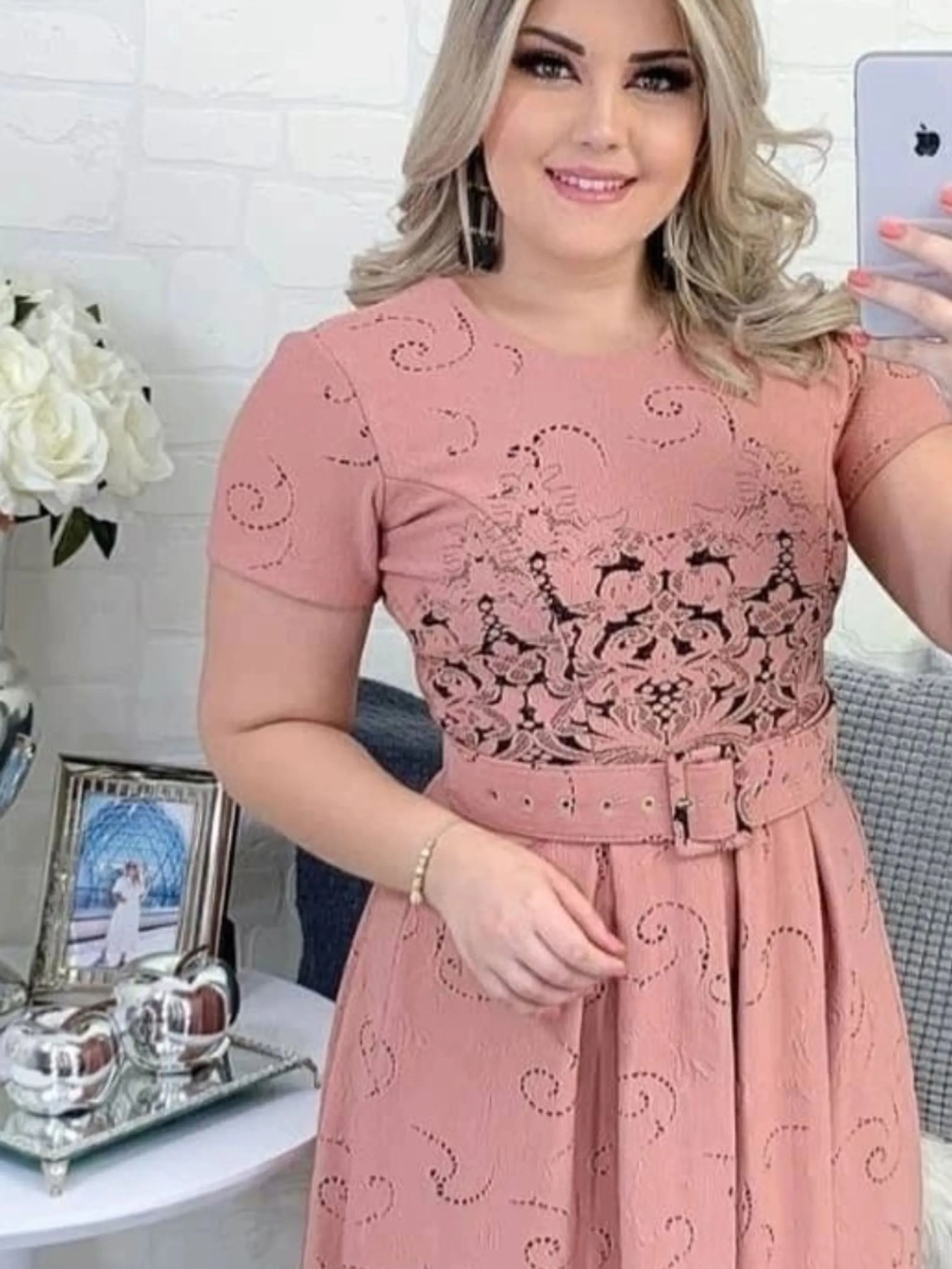 Vestido Feminino Evangélico ⭐