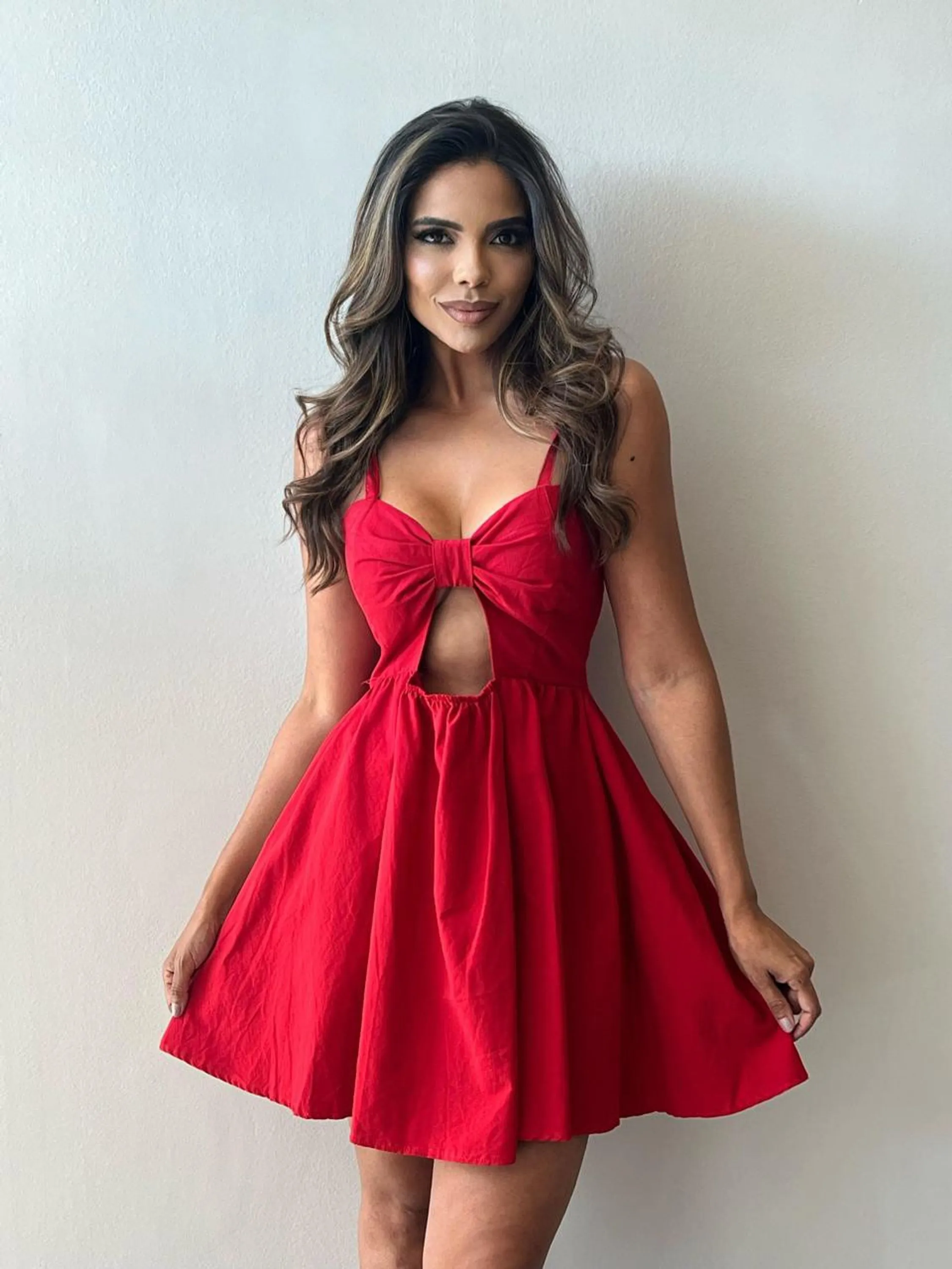 Vestido Estrela Linho 100% Algodão ⭐⭐