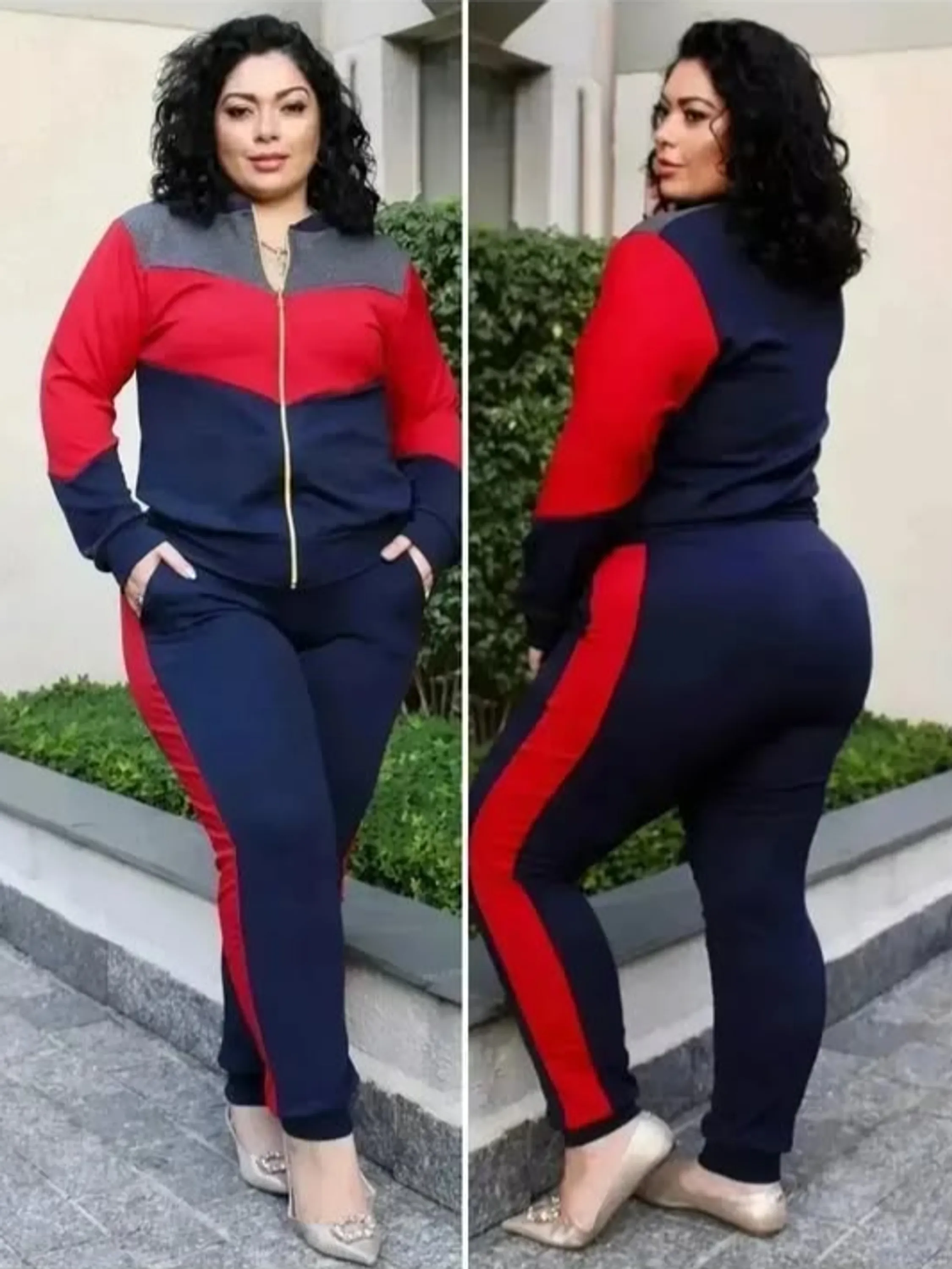 Conjunto Plus Size Blusa + Calça ⭐