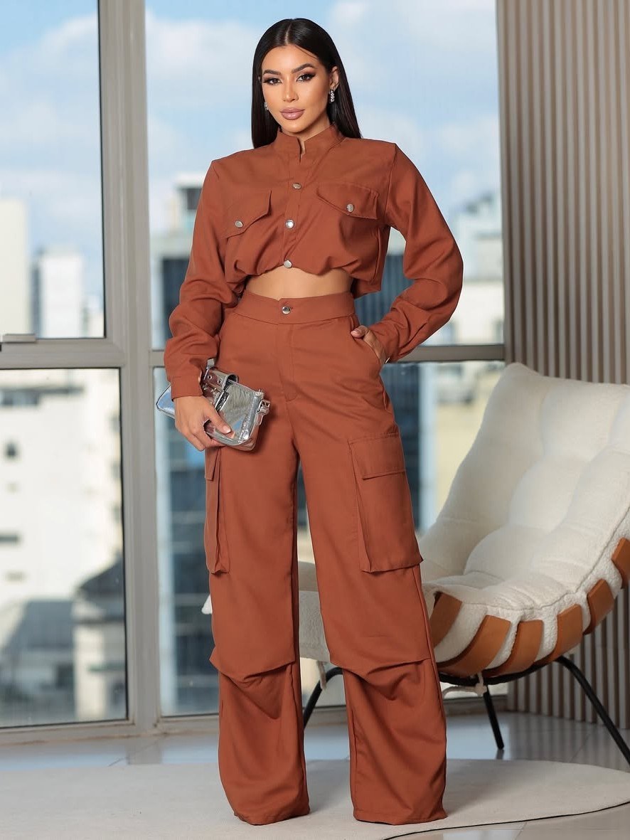 Conjunto Feminino Sensorial Blusa e Calça ⭐