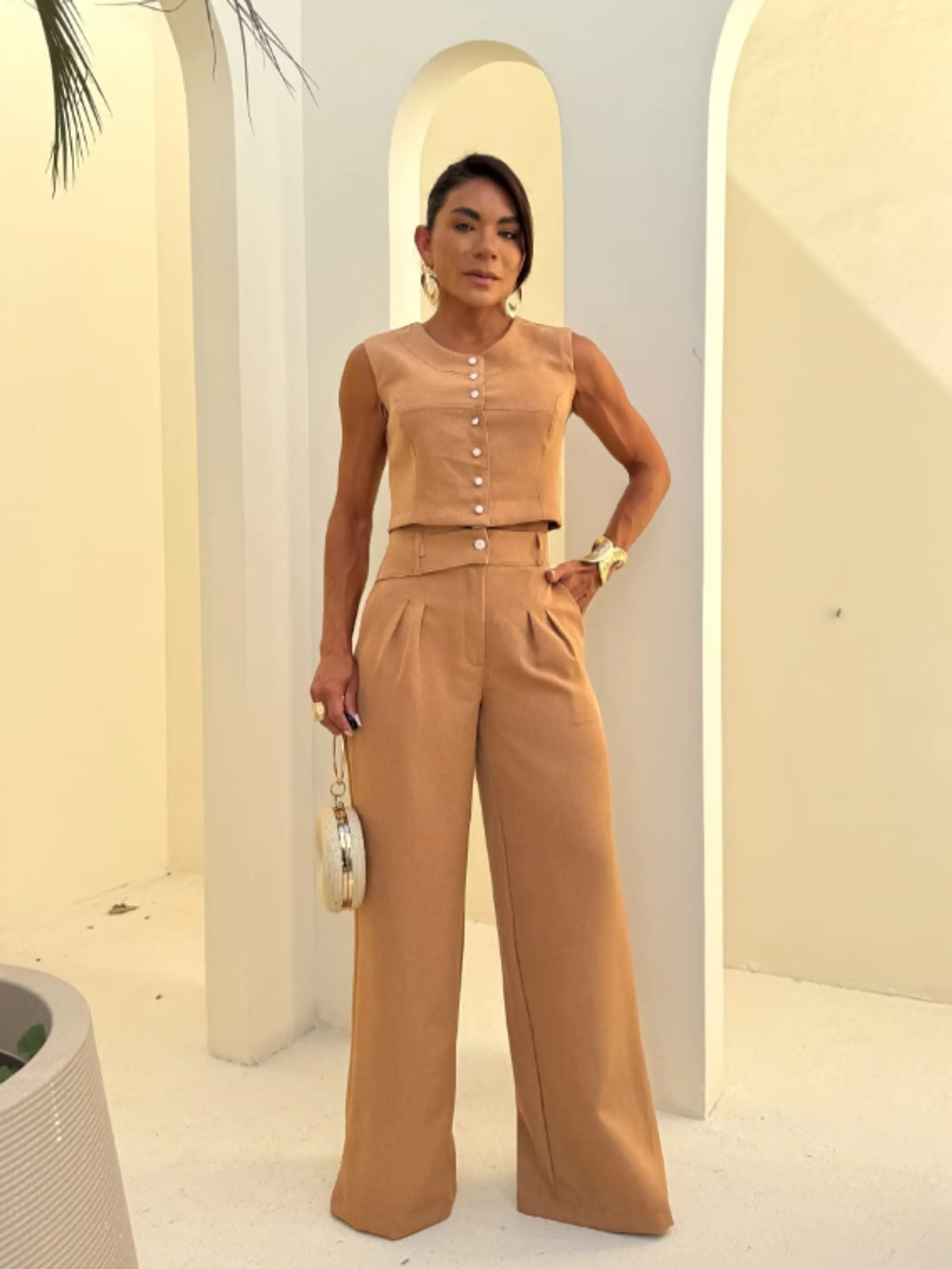 Conjunto Feminino Alfaiataria ⭐