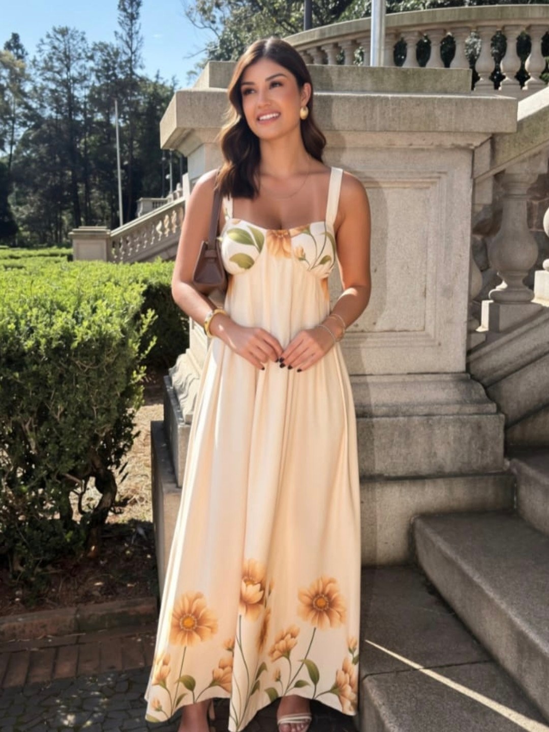Vestido Feminino Estampa Floral