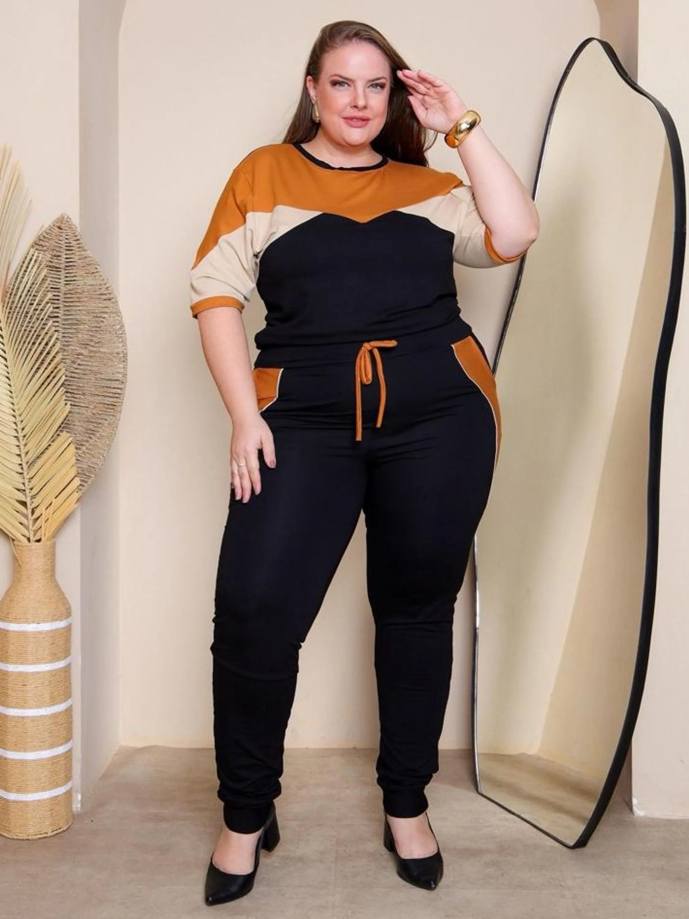 Conjunto Feminino Plus Size ⭐