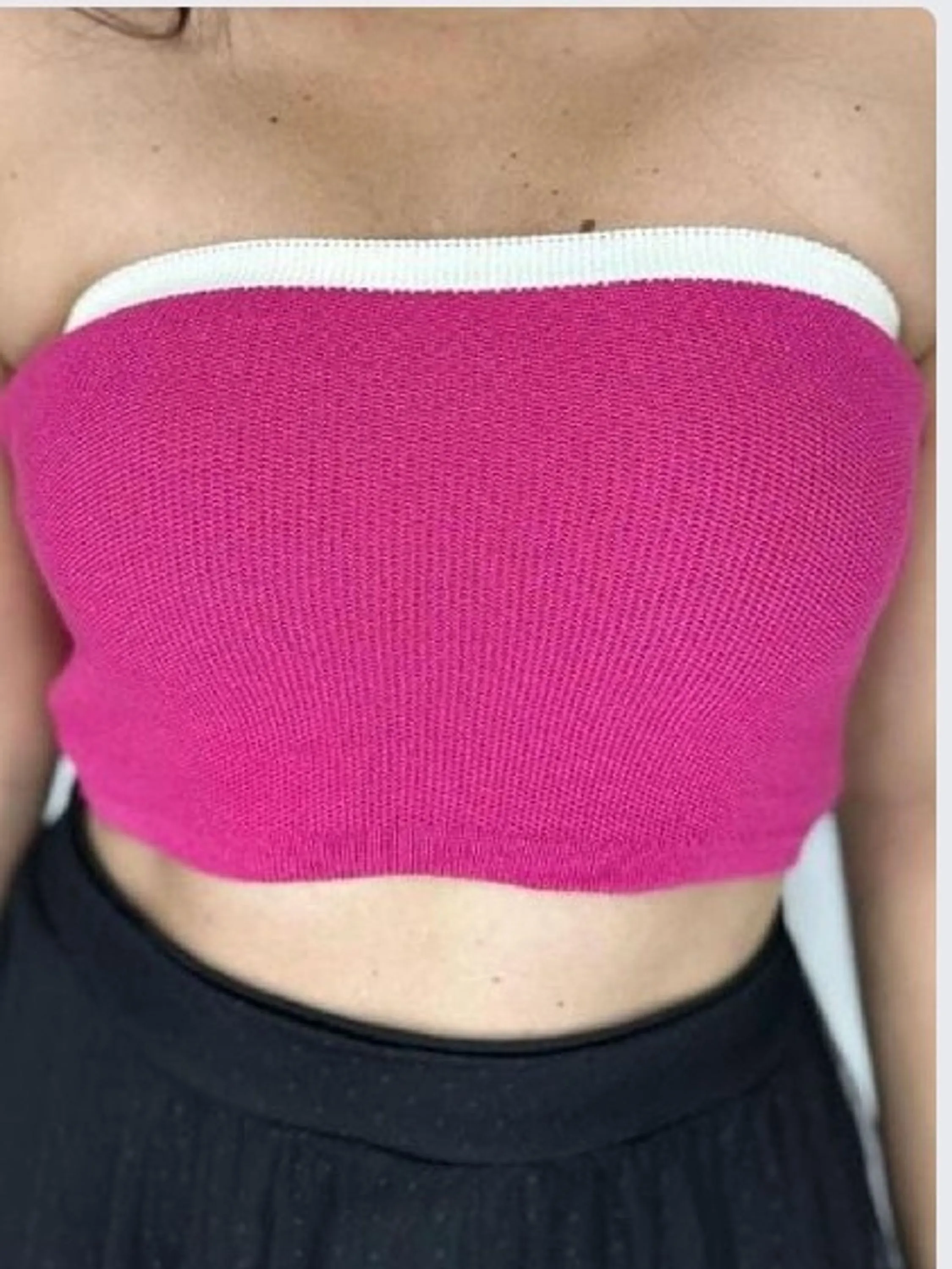 Cropped faixa Tomara que caía Modal