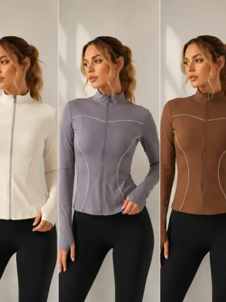 Jaqueta Lululemon Poliamida P/M G/GG #F2001 Academia