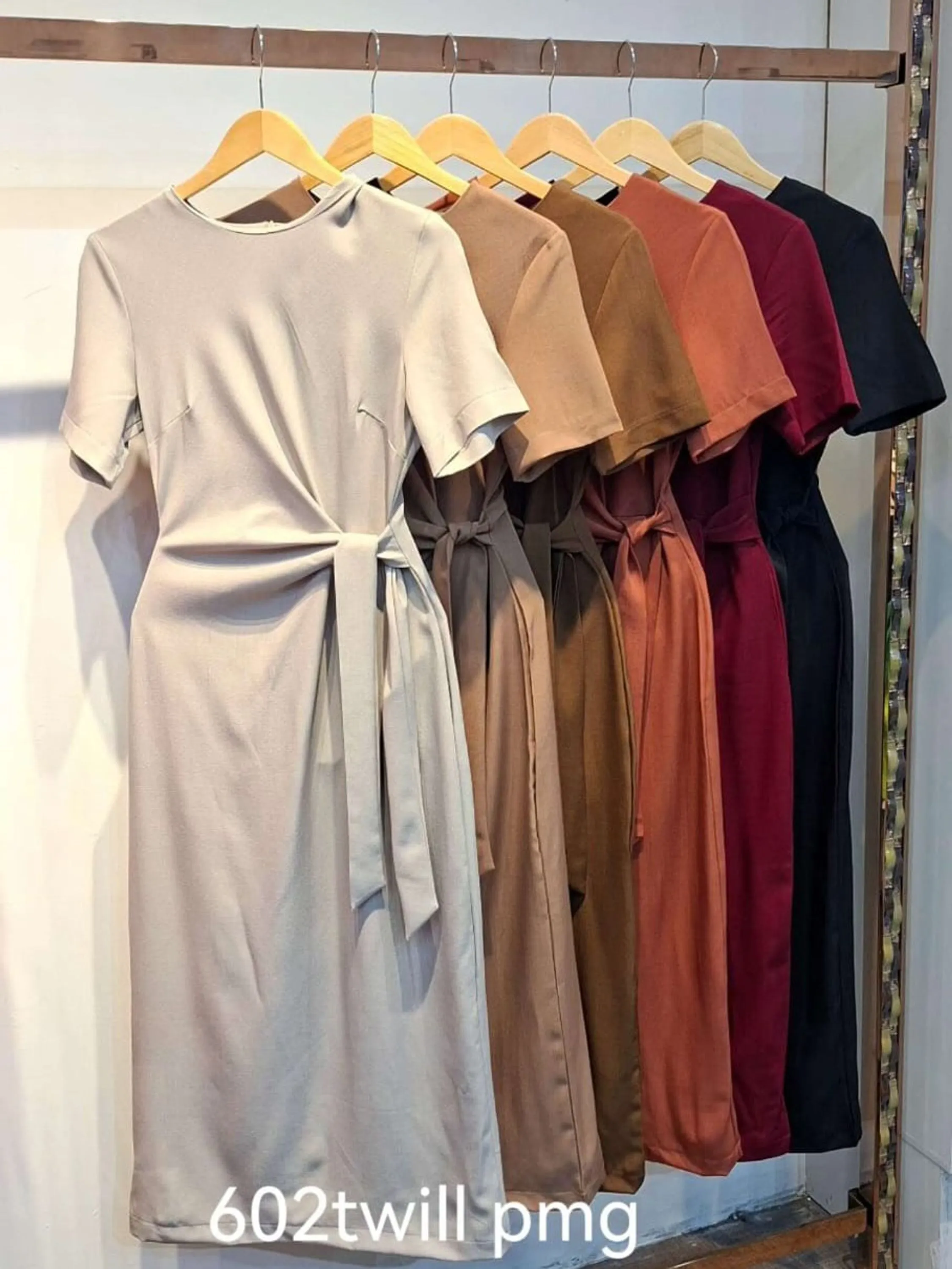 Vestido Twil Laço na cintura