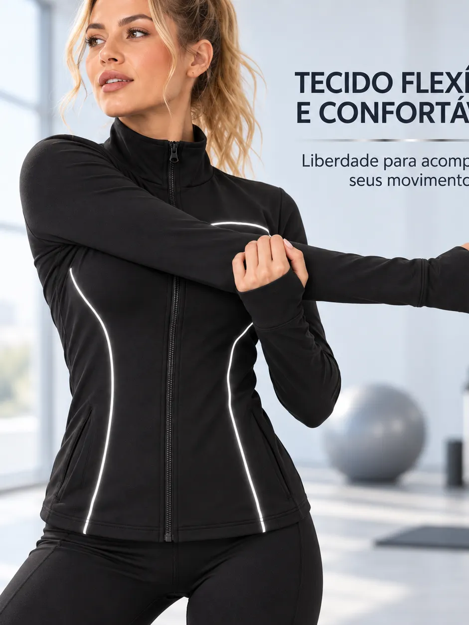 Jaqueta Lulu AcademiaF2001 Tecido Poliamida P/M G GG