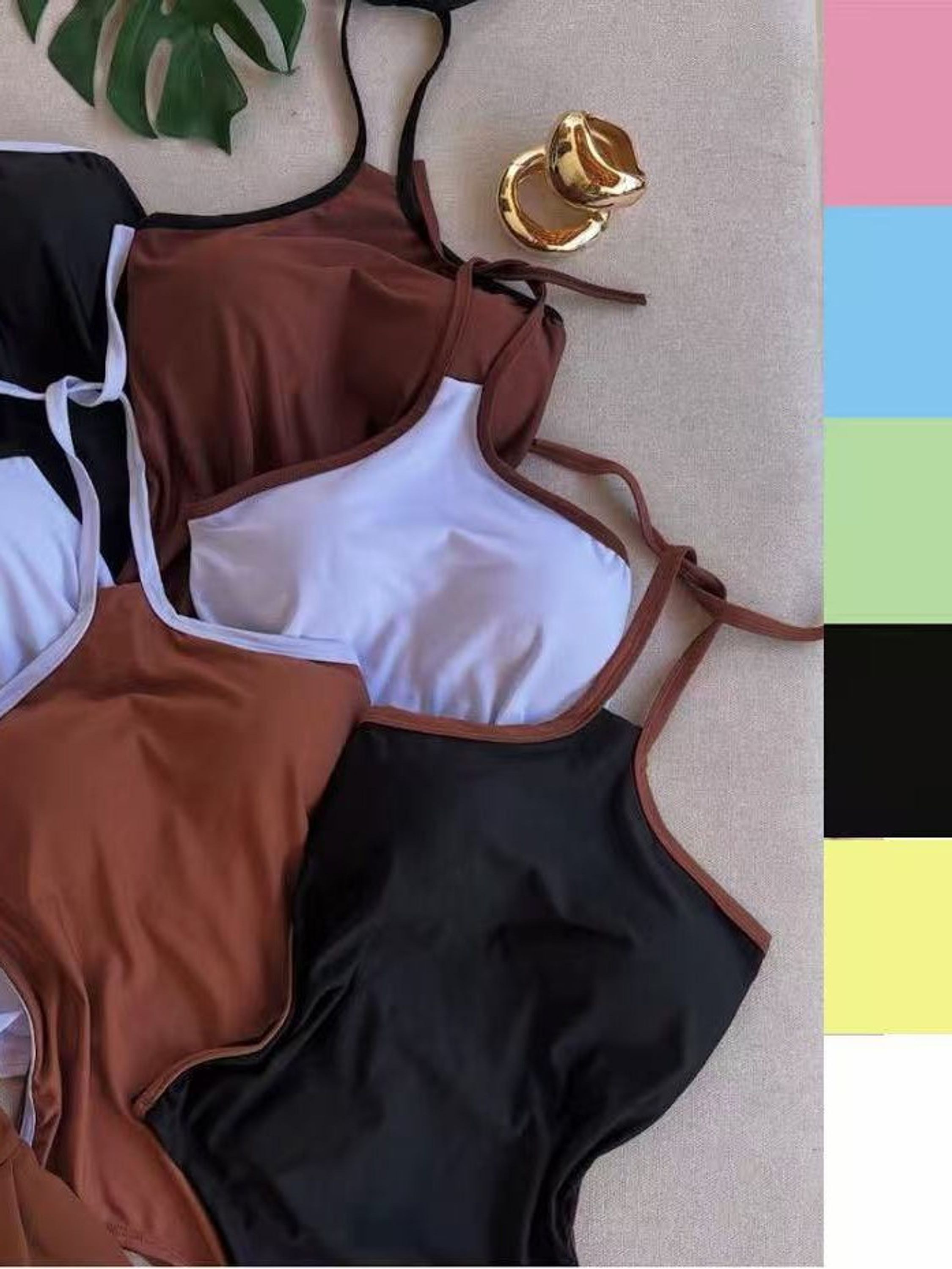 Body com amarração no pescoço