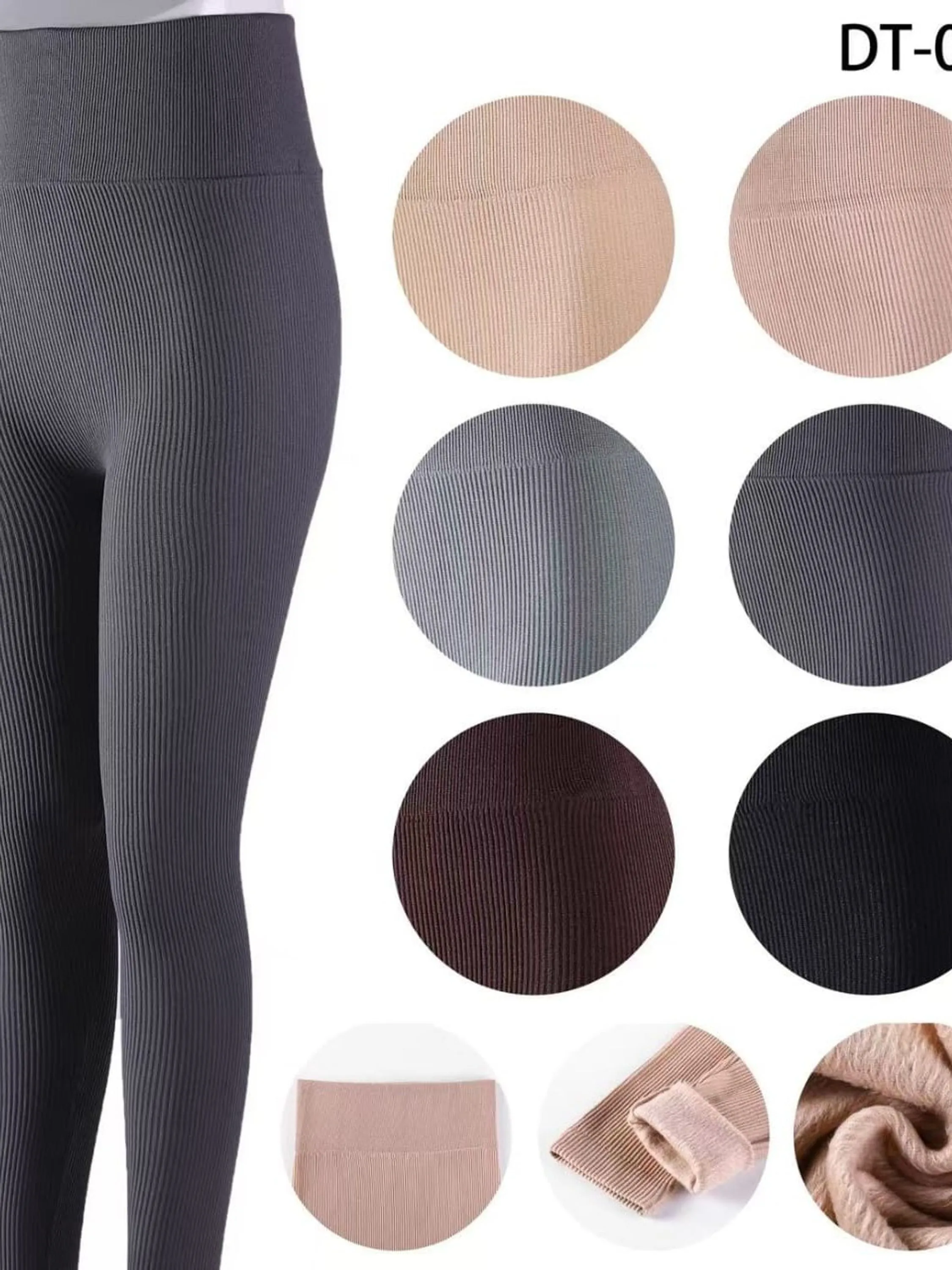 Calça Legging Térmica Canelada