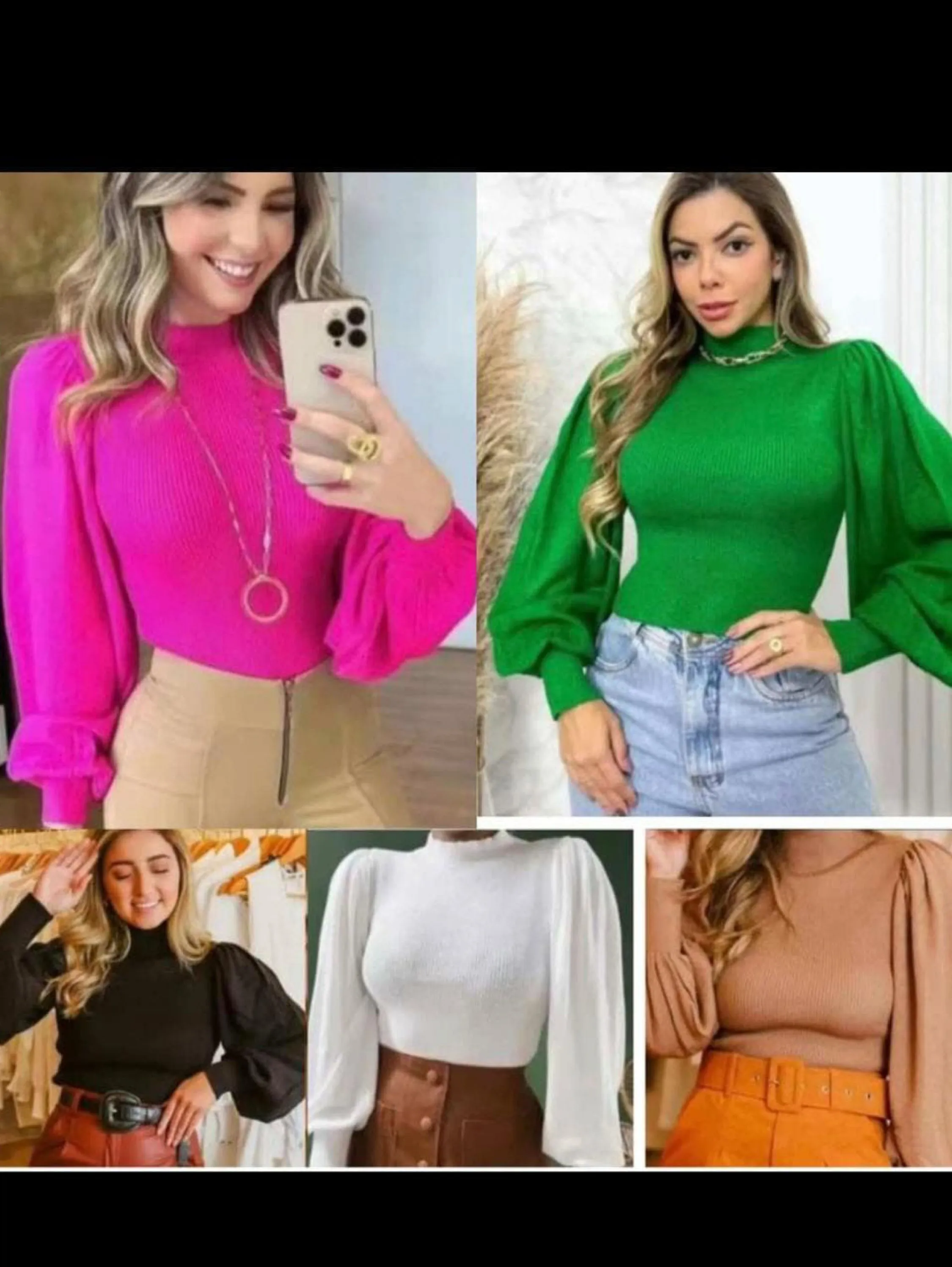 Blusa modal