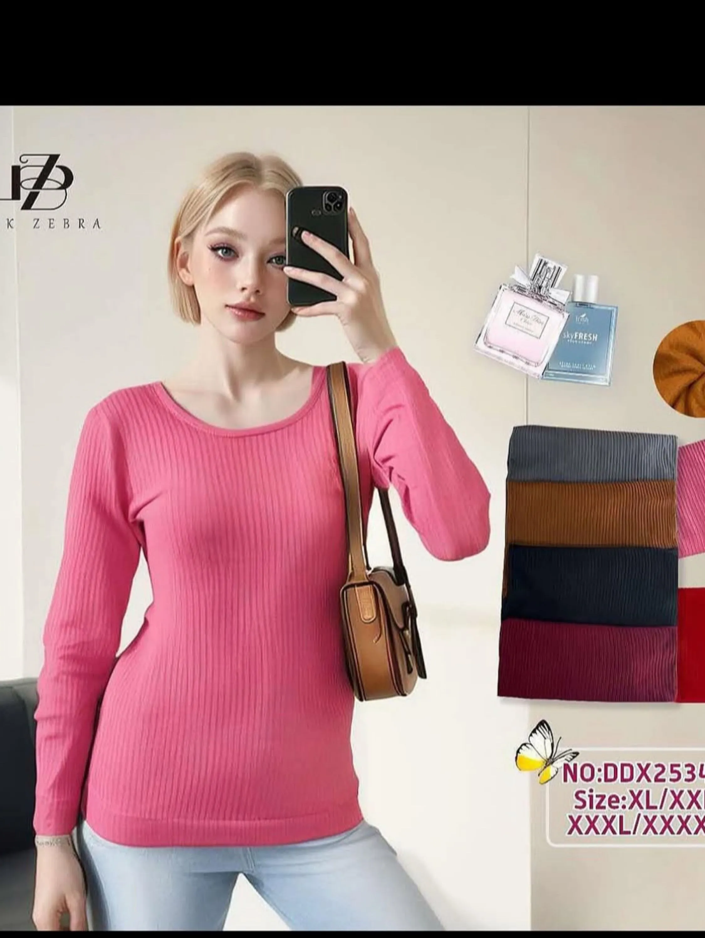 Blusa térmica canelado