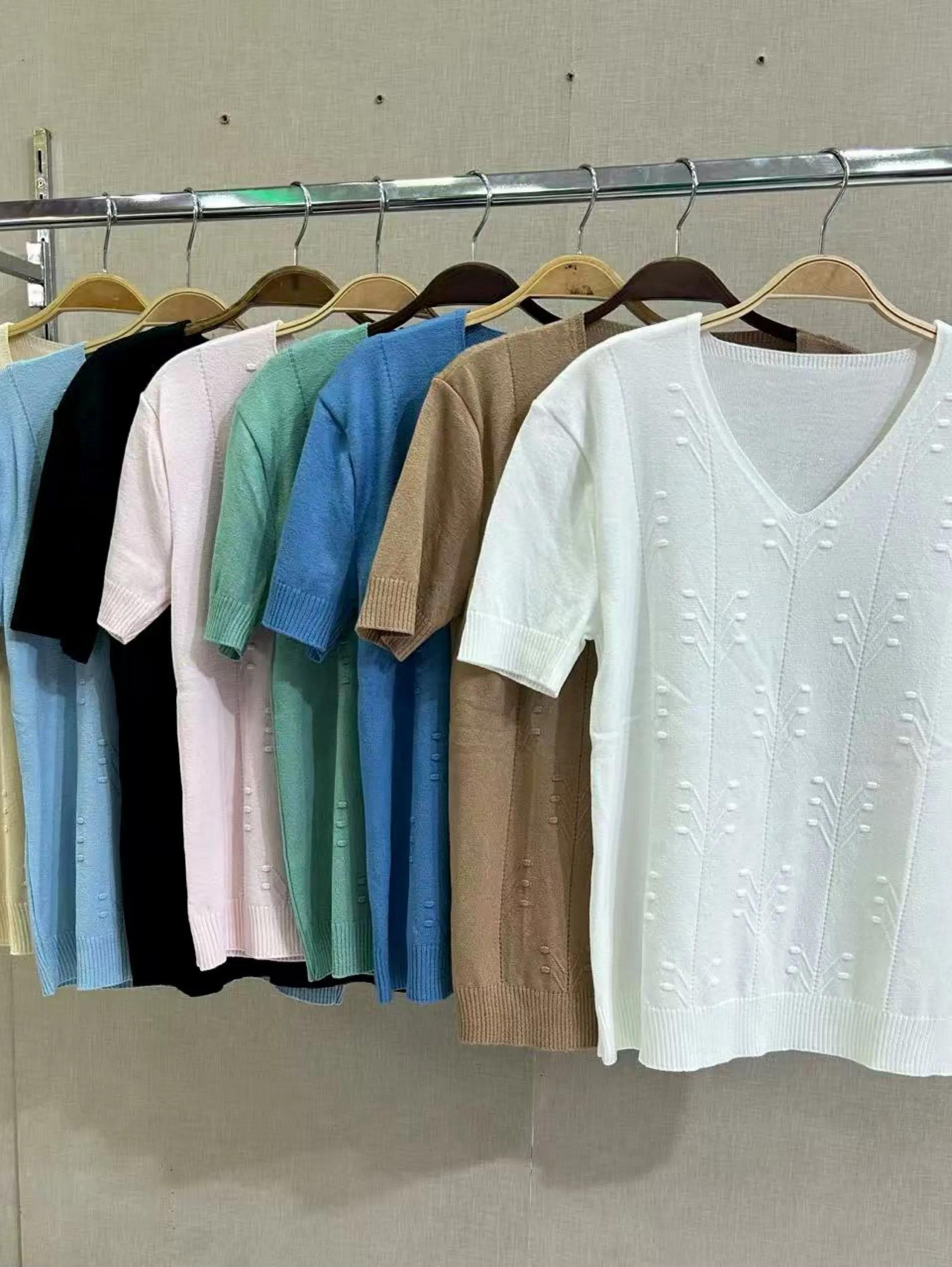 Blusa modal manga curta