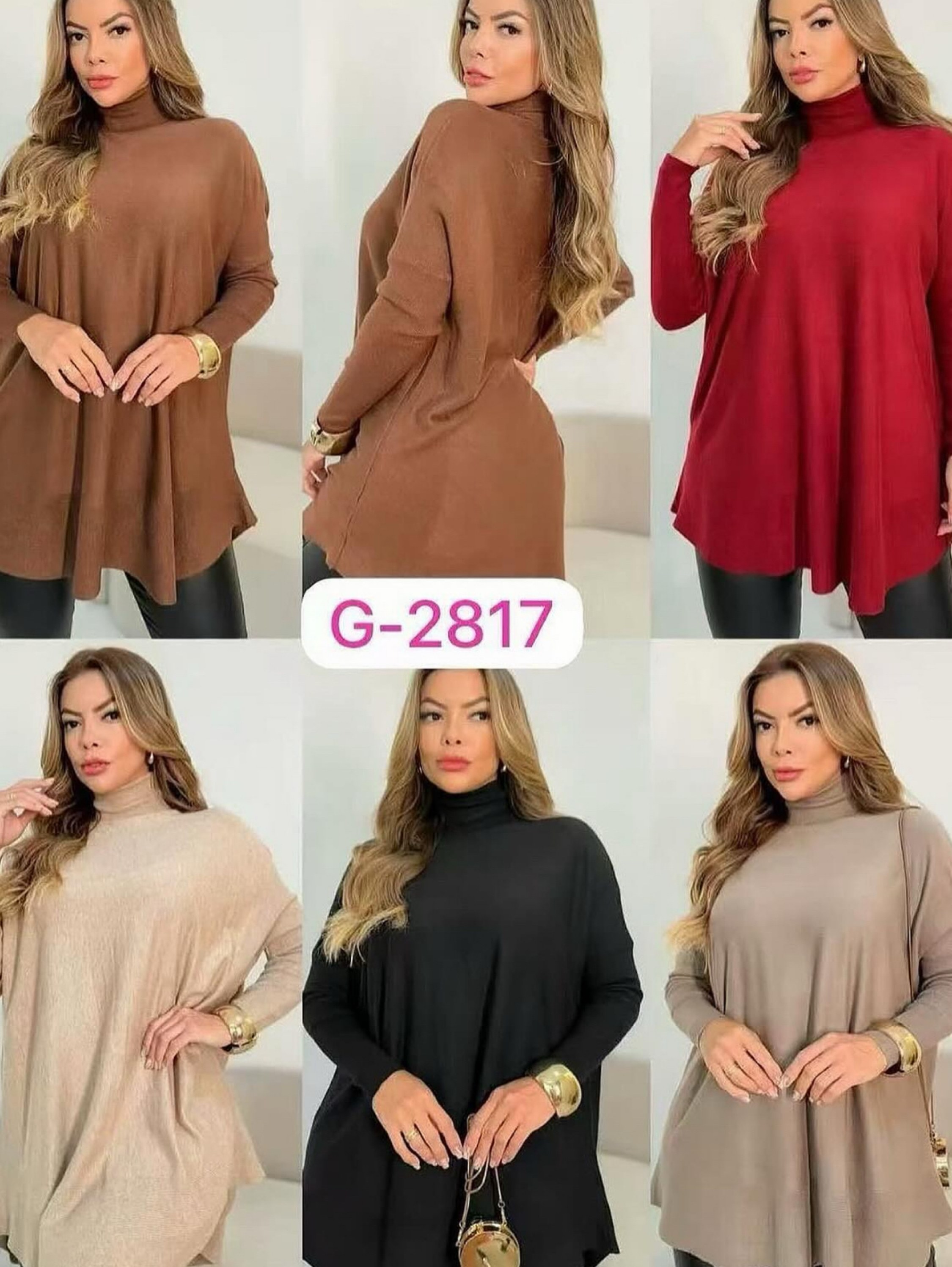 Poncho modal importado