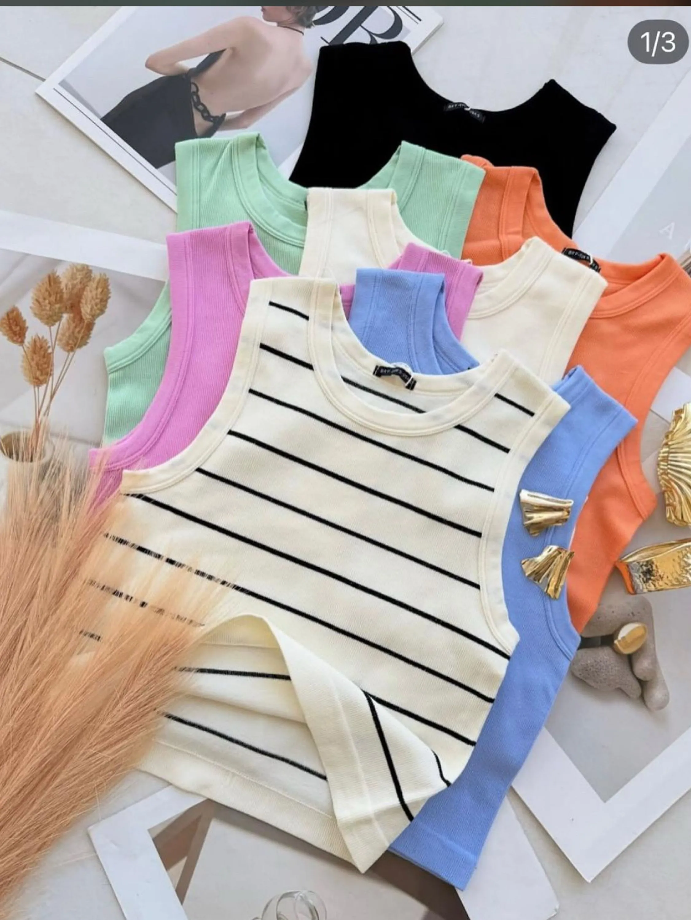 Regata microfibra feminino