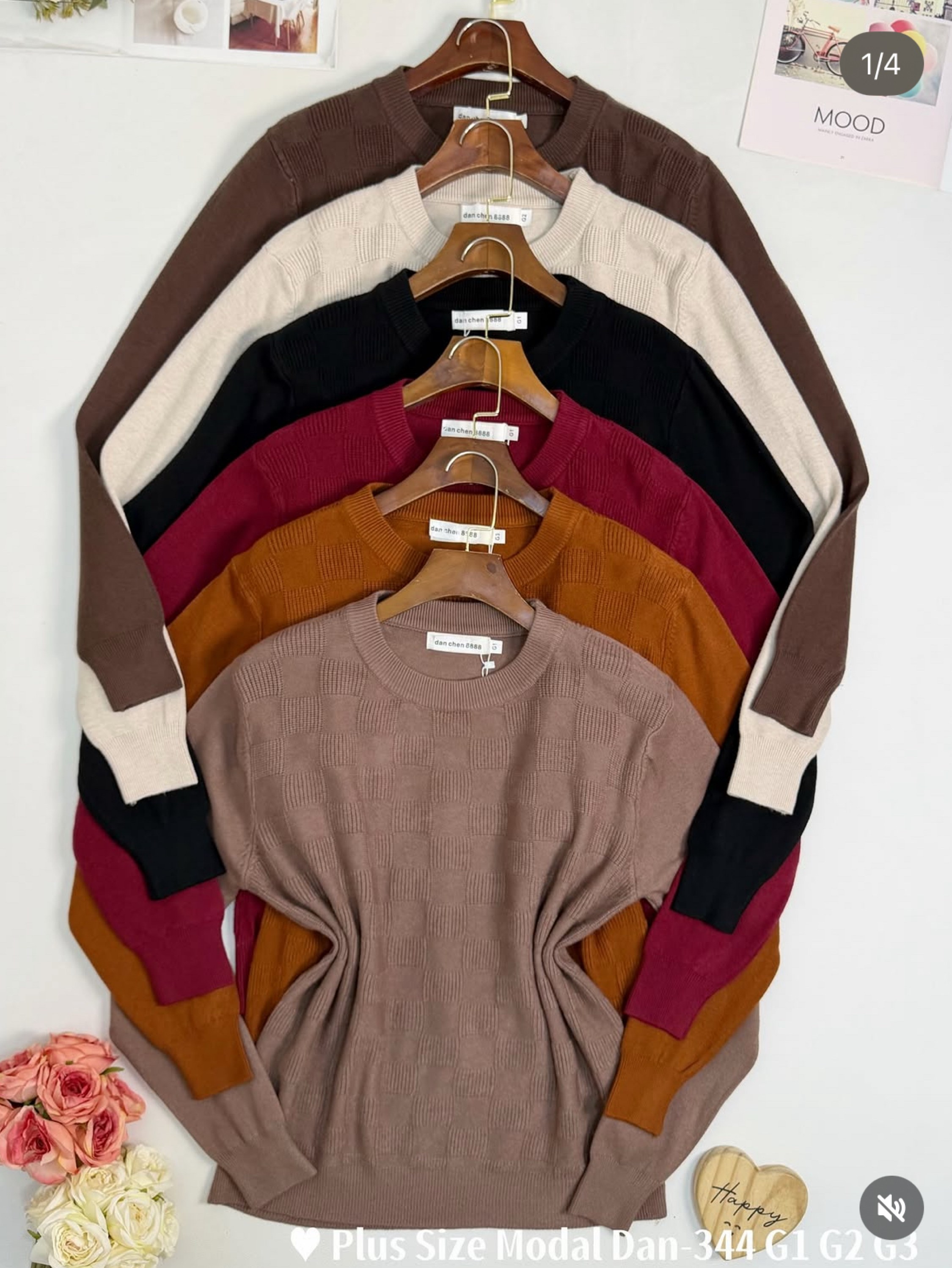 Blusa modal plus szie