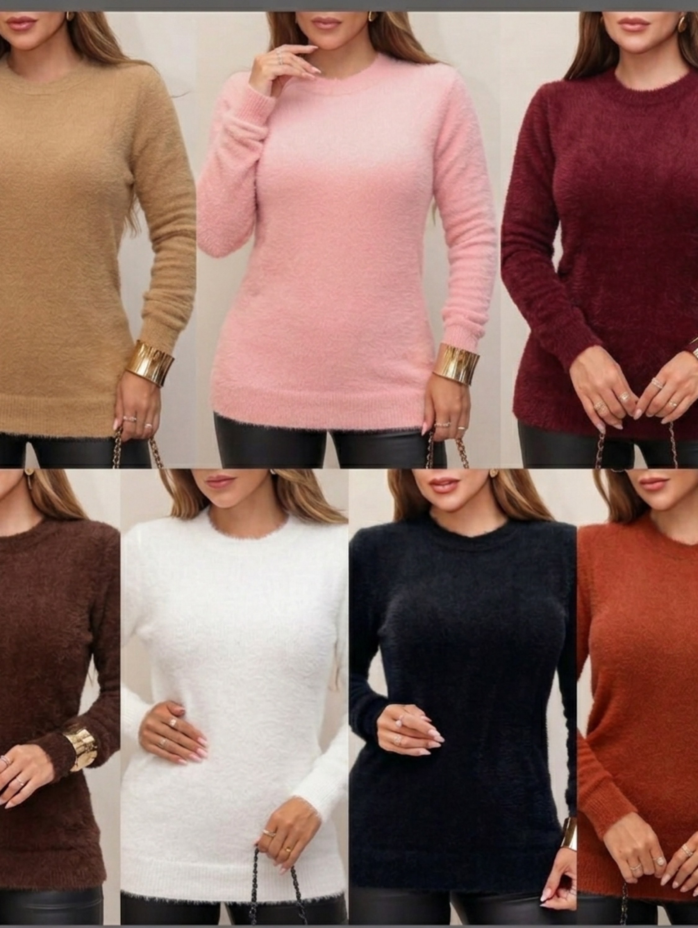 Blusa de pelinho grosso
