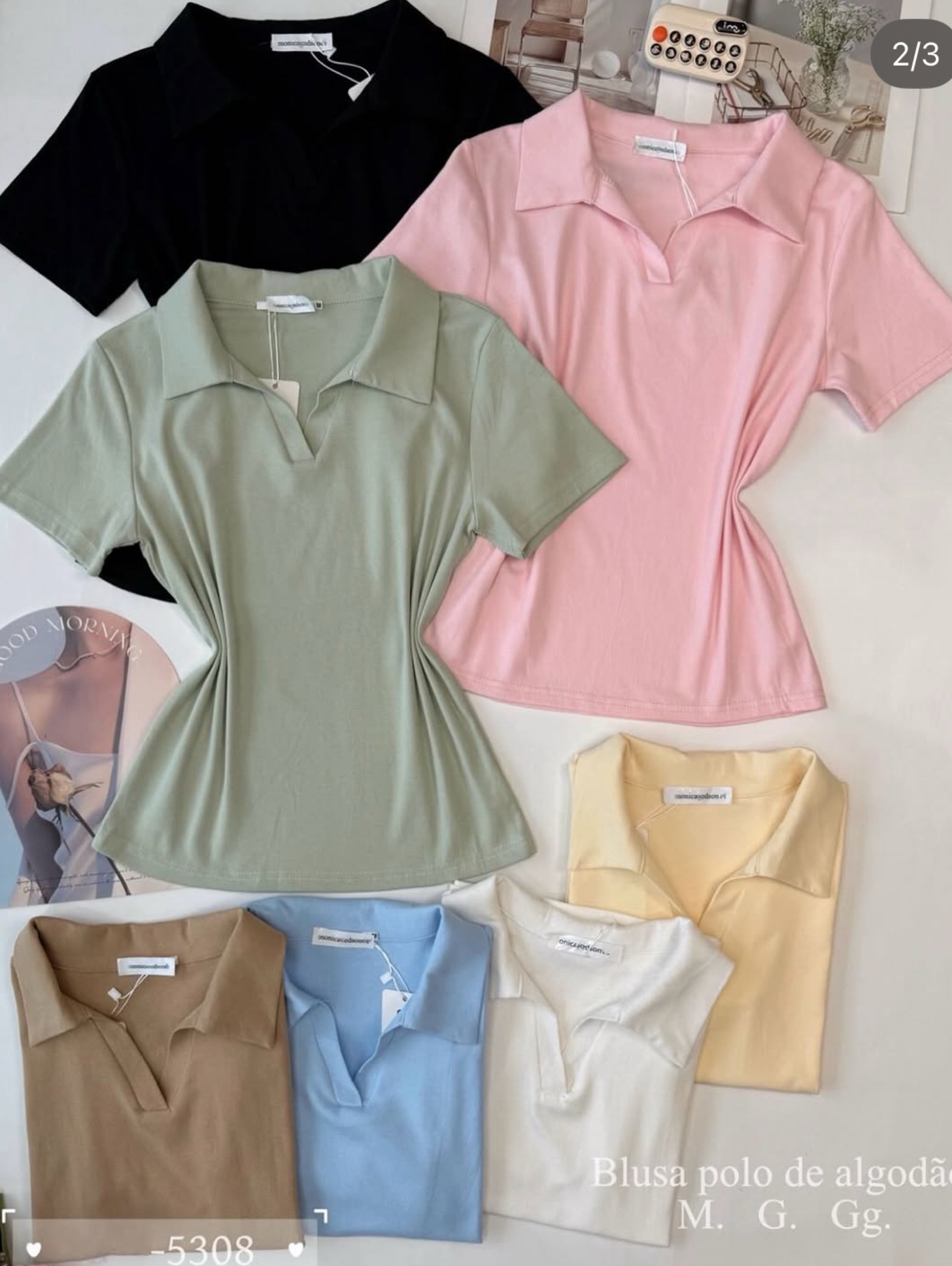 T shirt algodão feminino