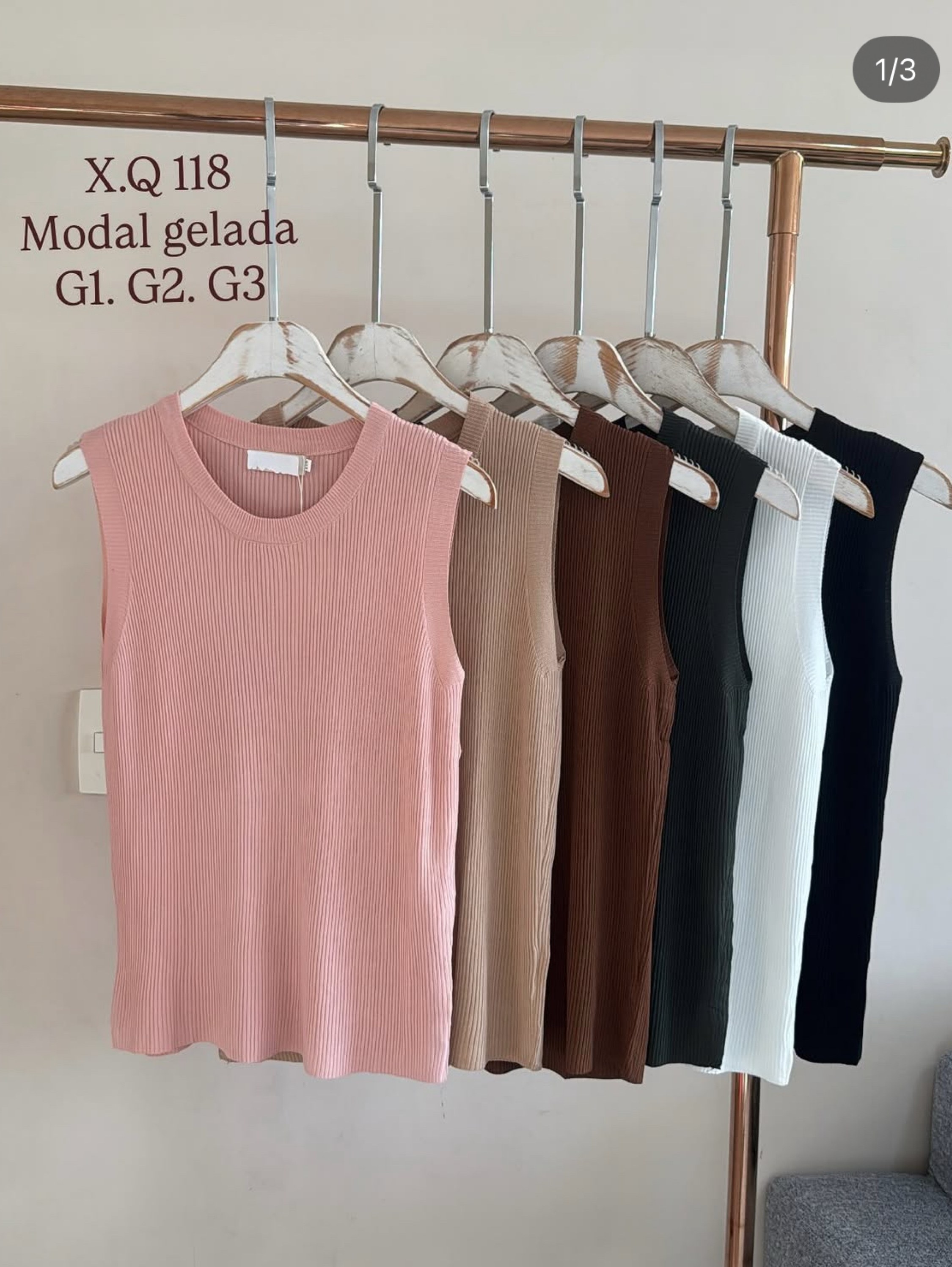 Regata modal fresquinha plus size
