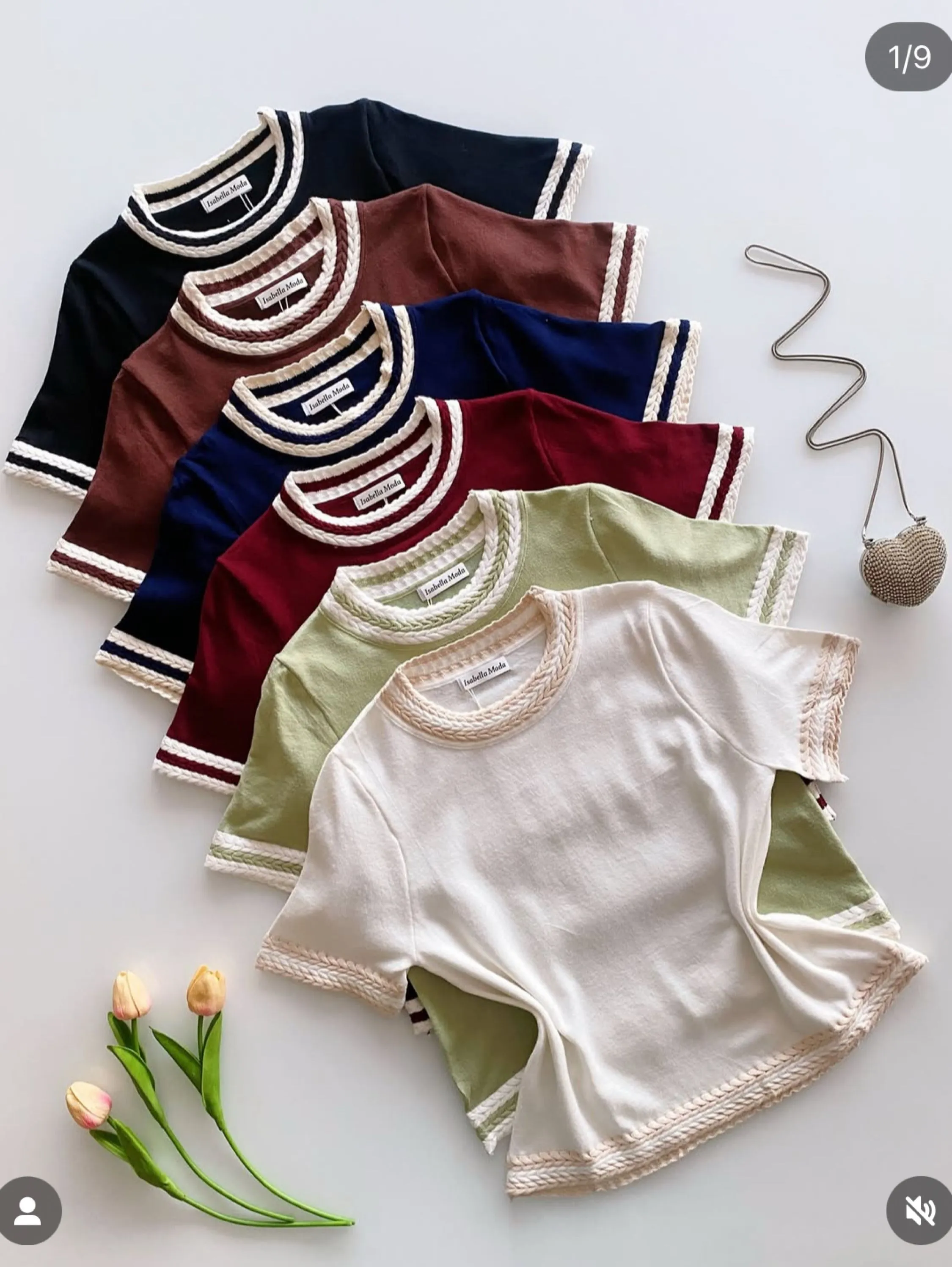 Blusa modal manga curta