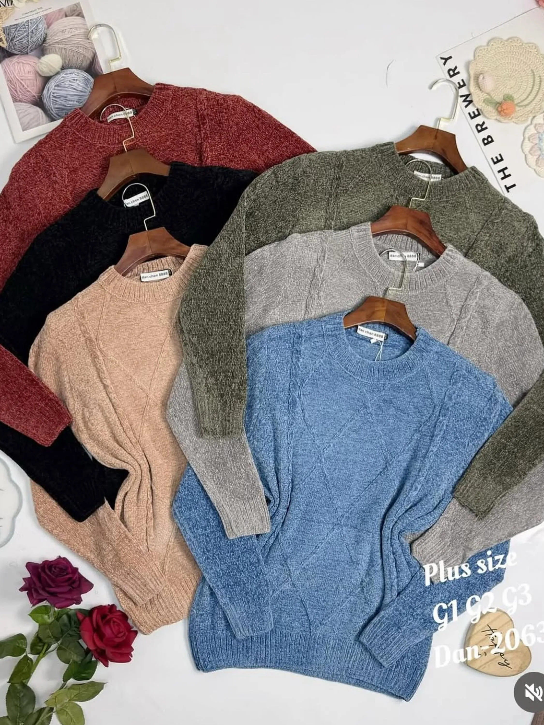 Blusa de chenille