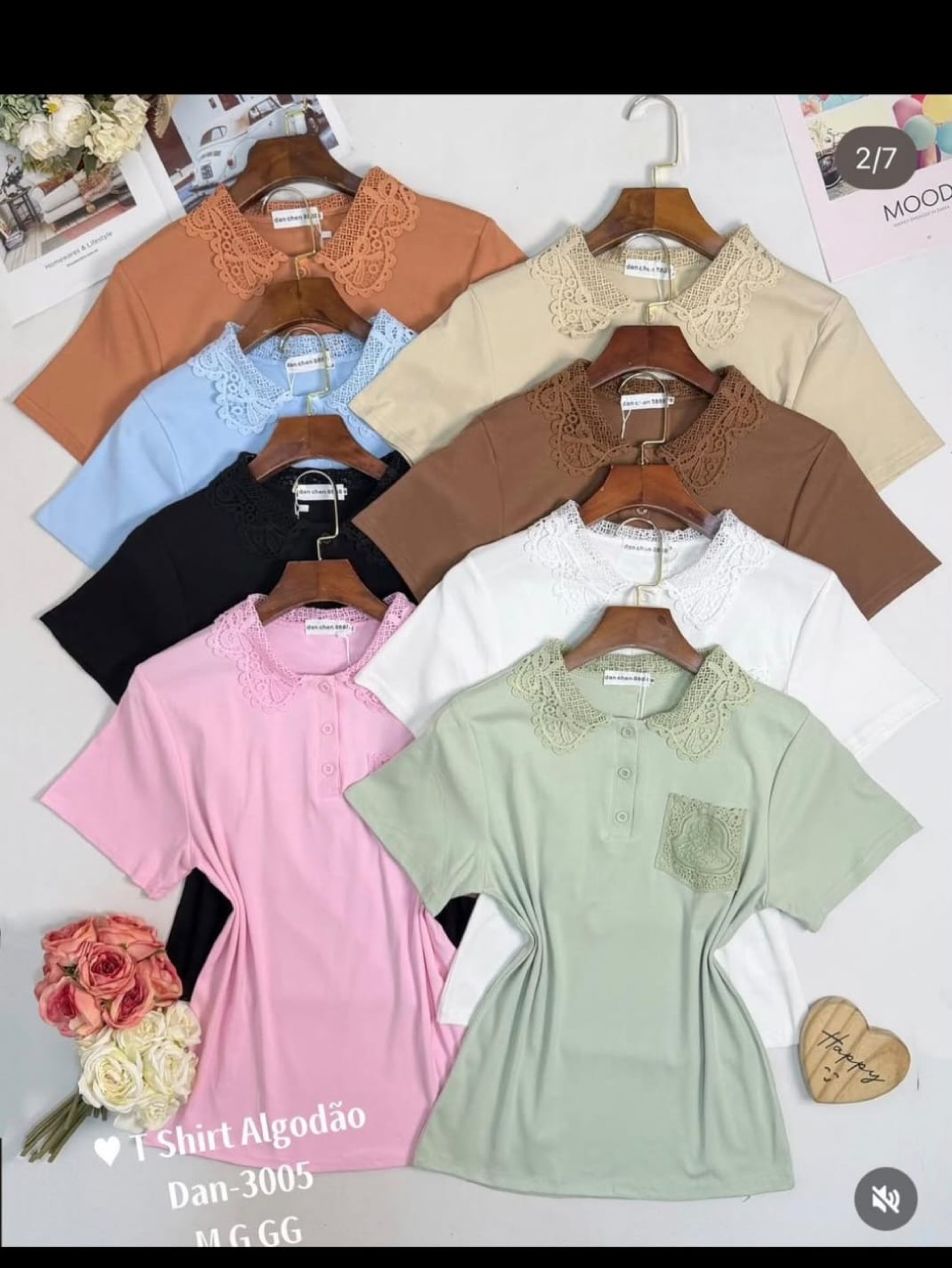 T shirt algodão