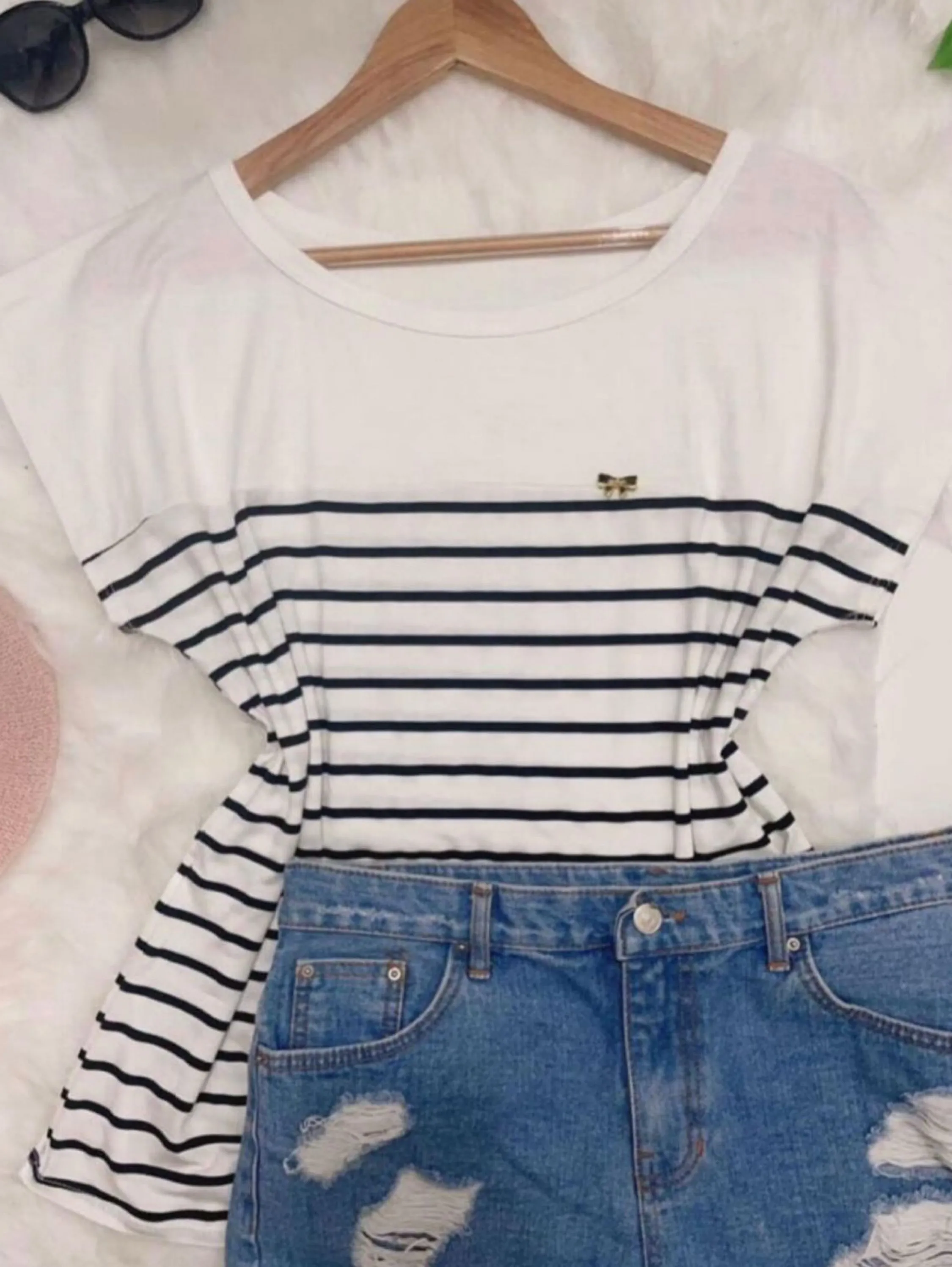 Blusa listrado viscolycla