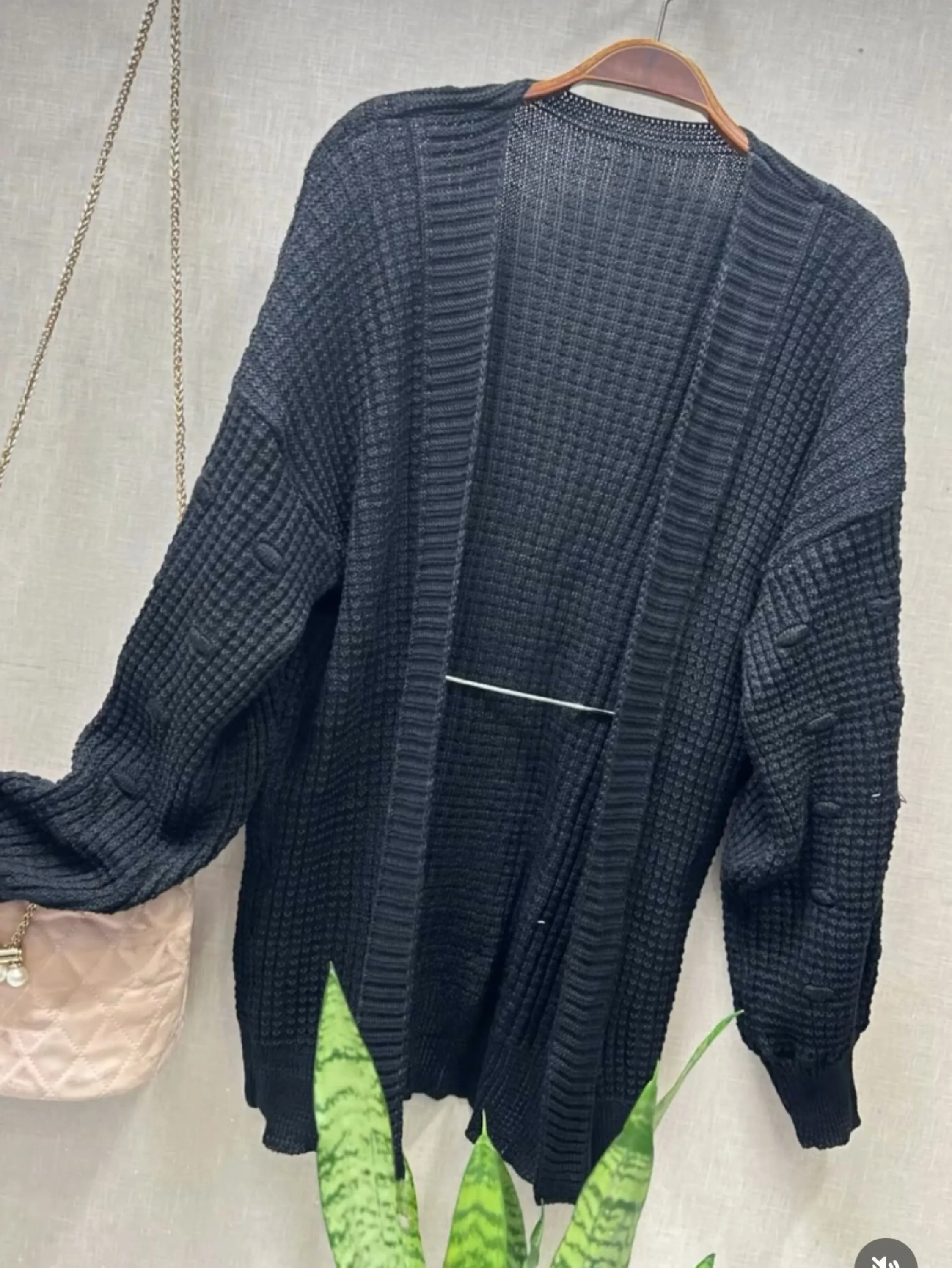 Cardigan trico