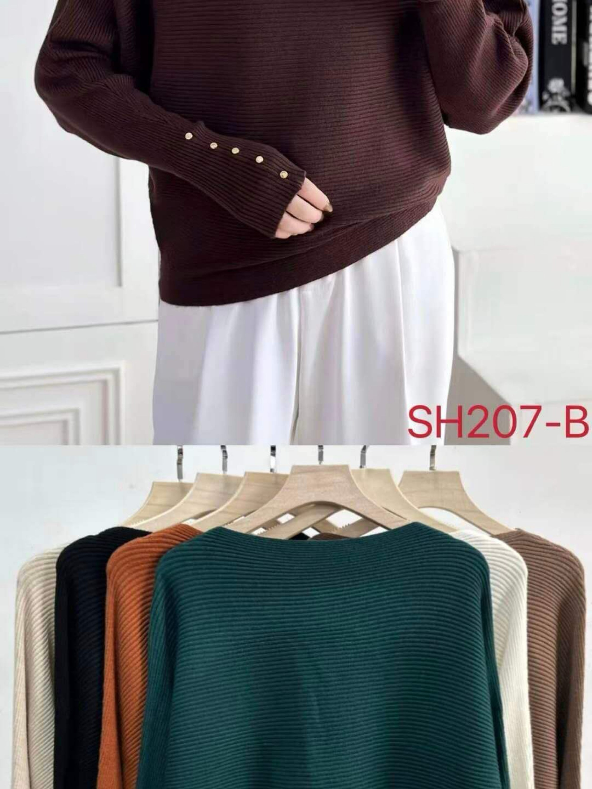 Blusa modal manga morcego