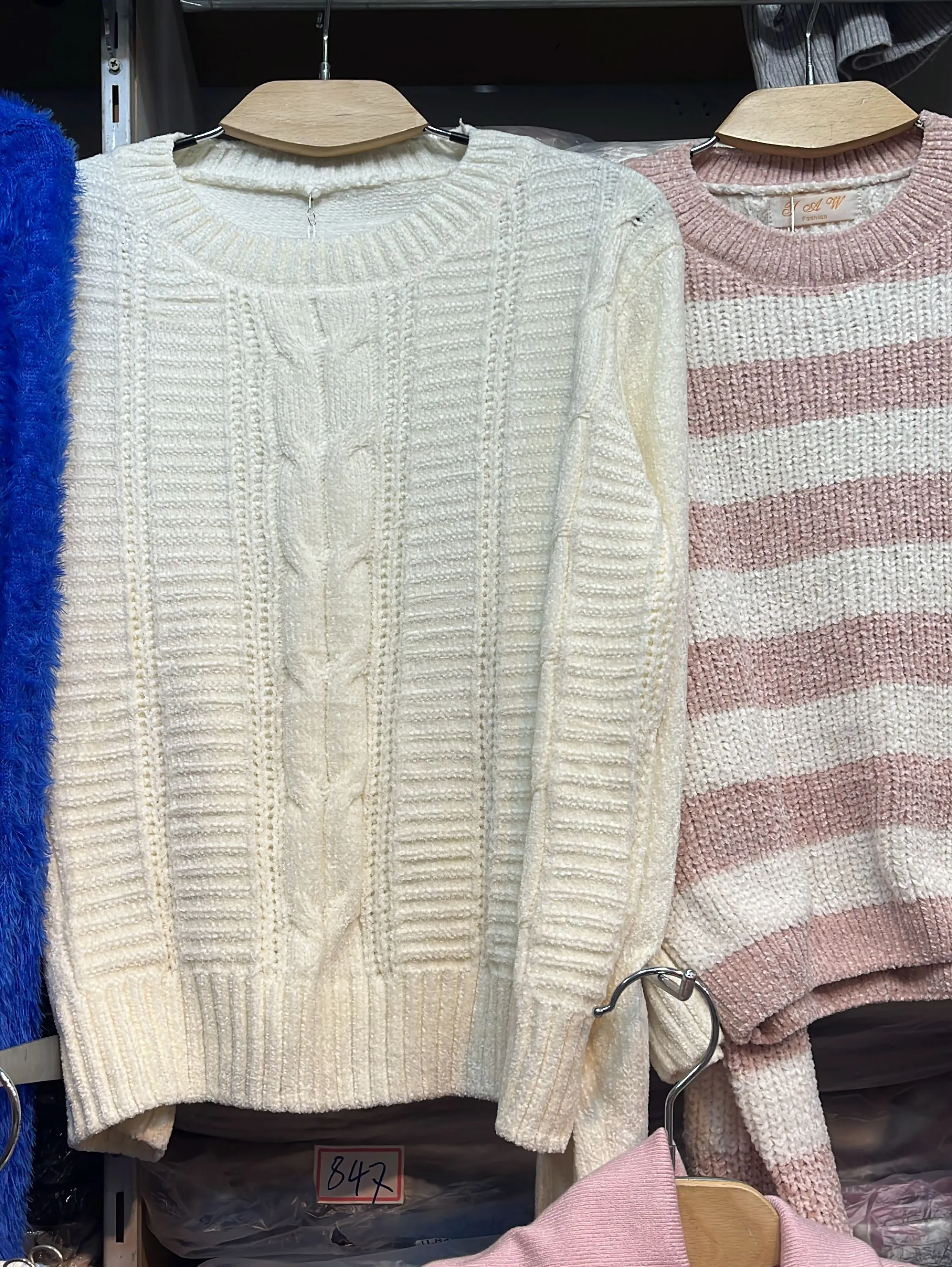 Blusa de chenille