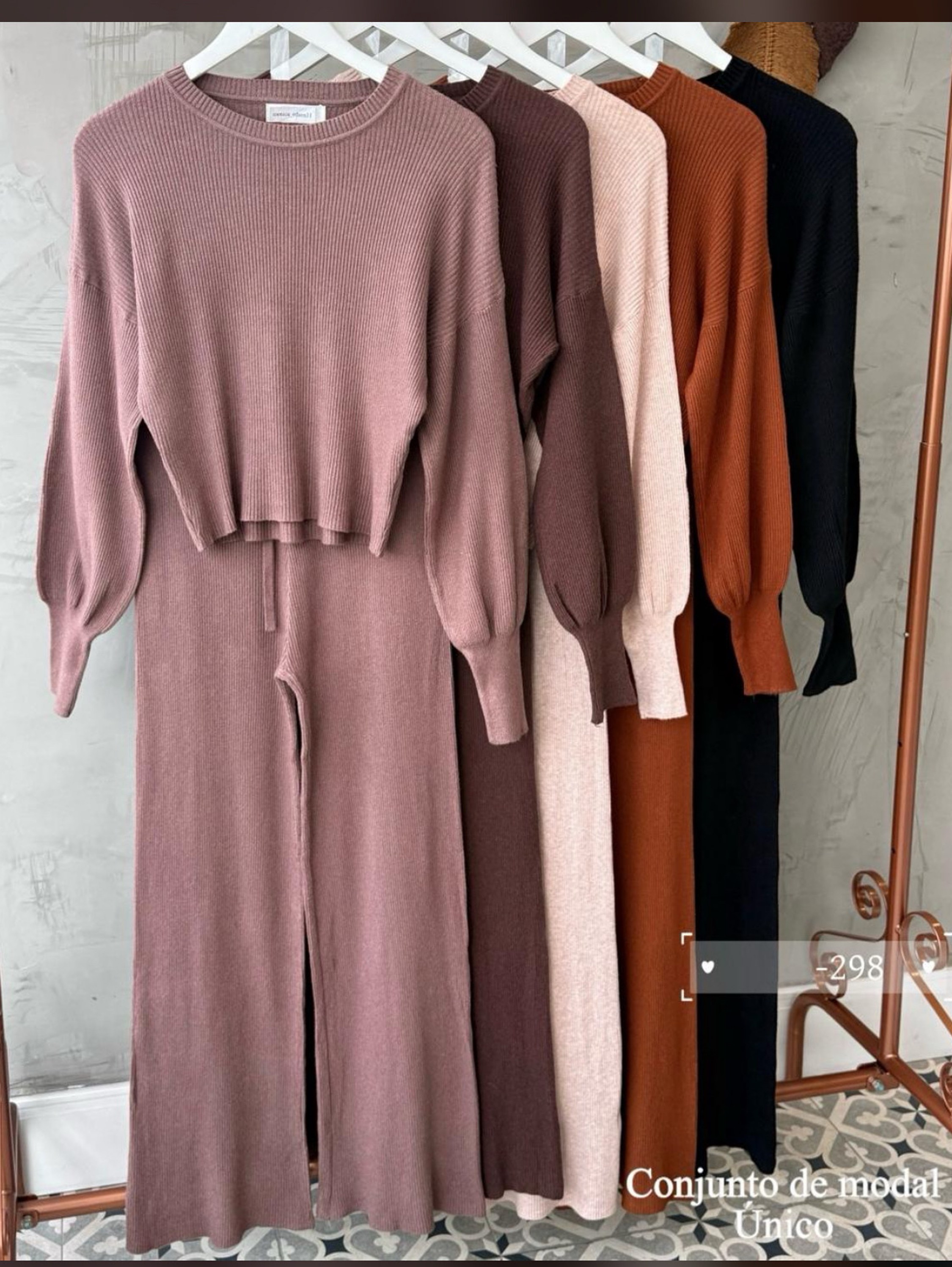 Conjunto de modal inverno