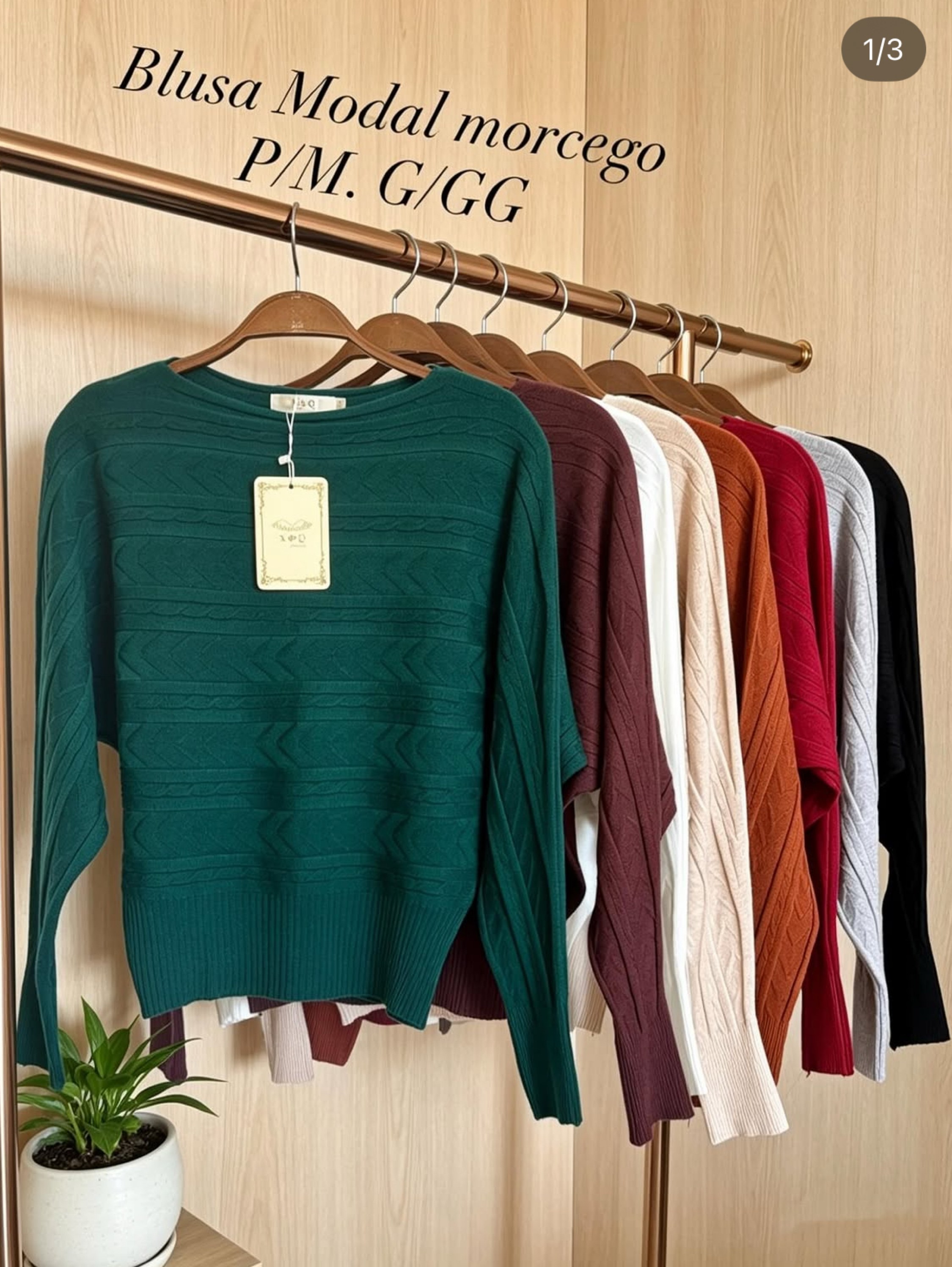 Blusa modal importado