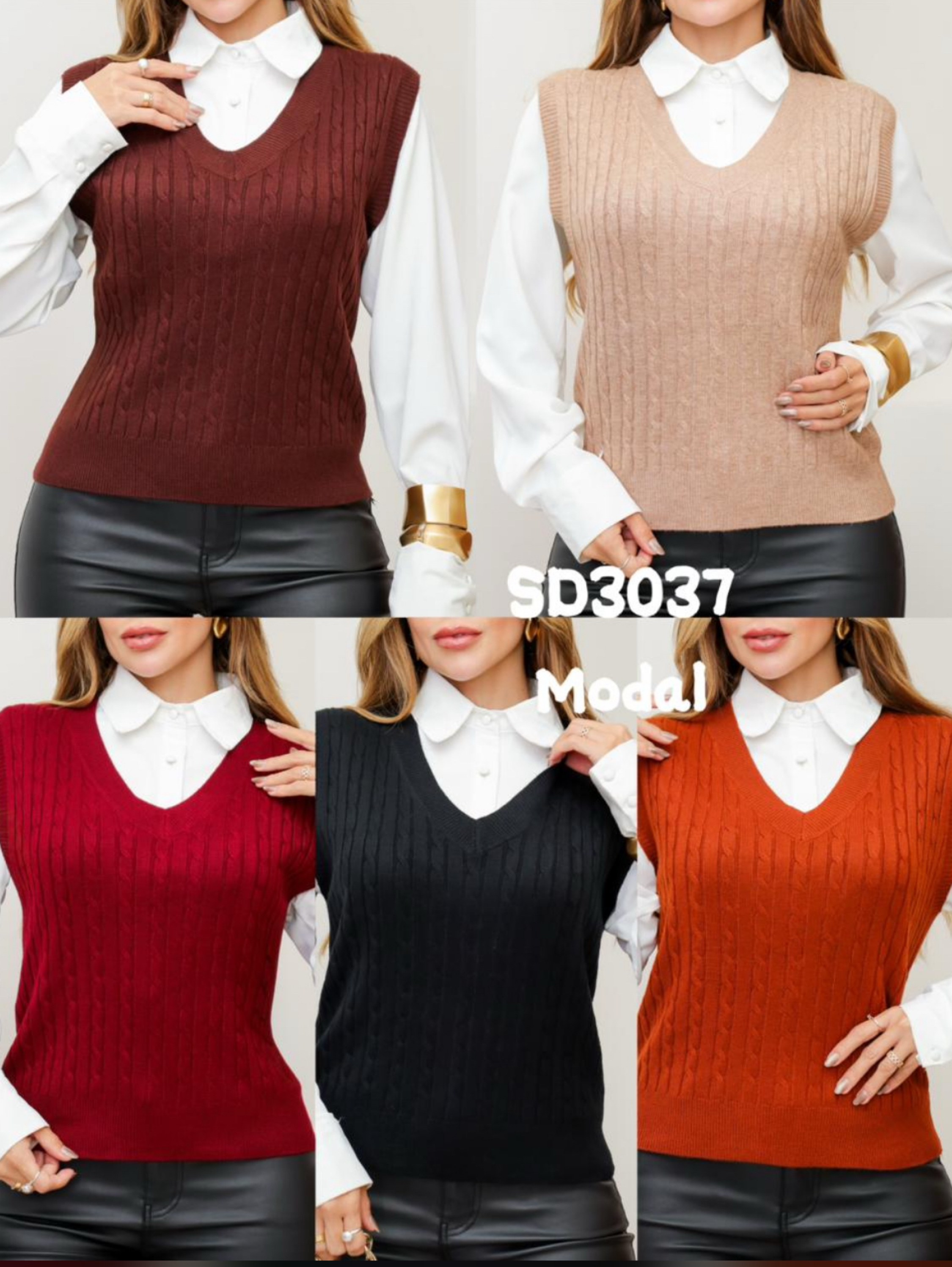 Colete modal inportado